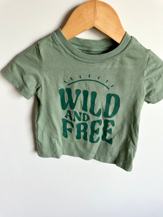 Wild And Free T-Shirt / 18m