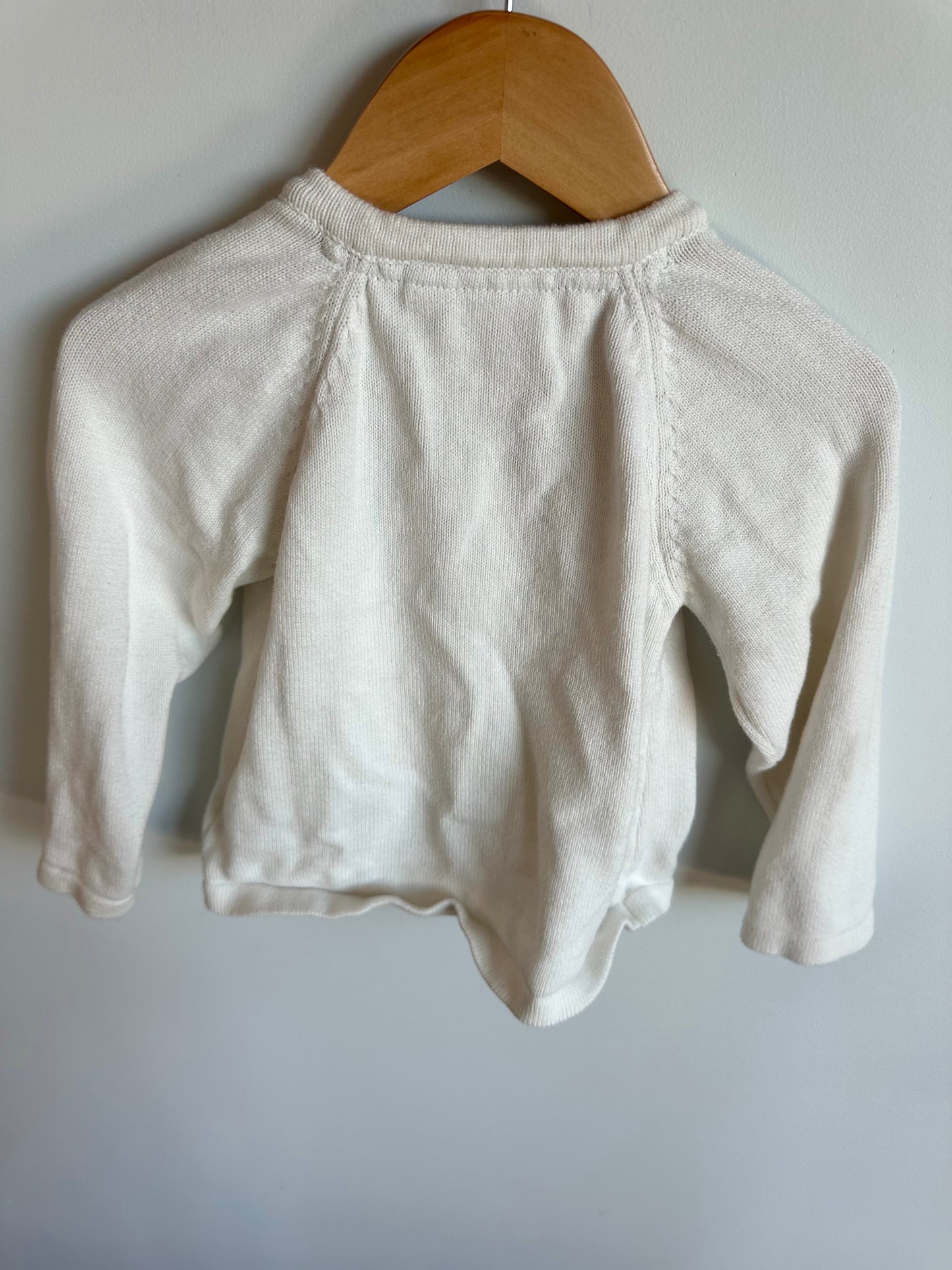 Strawberry Embroidered Cardigan / 3-4T