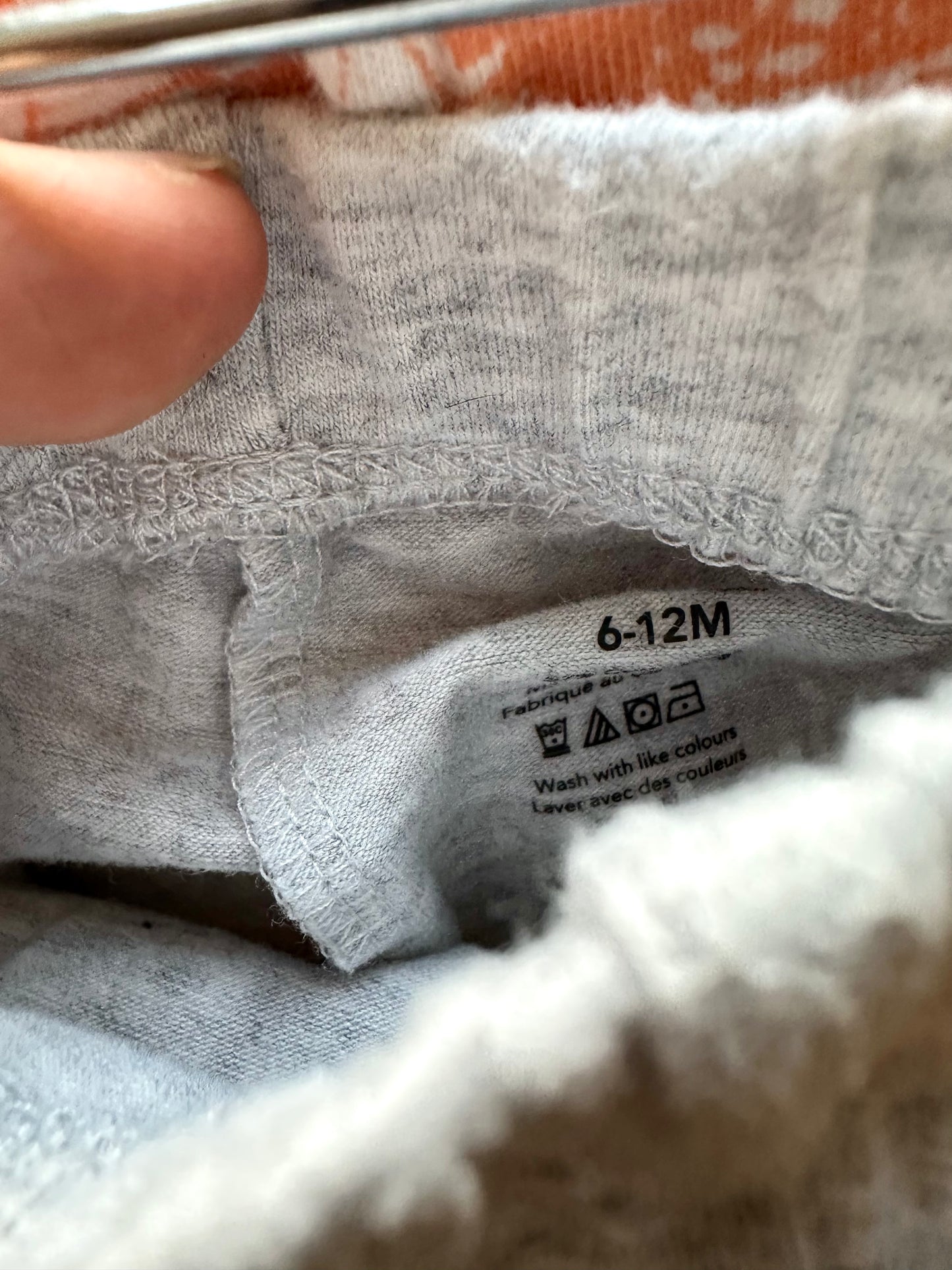 Grey Leggings / 6-12m