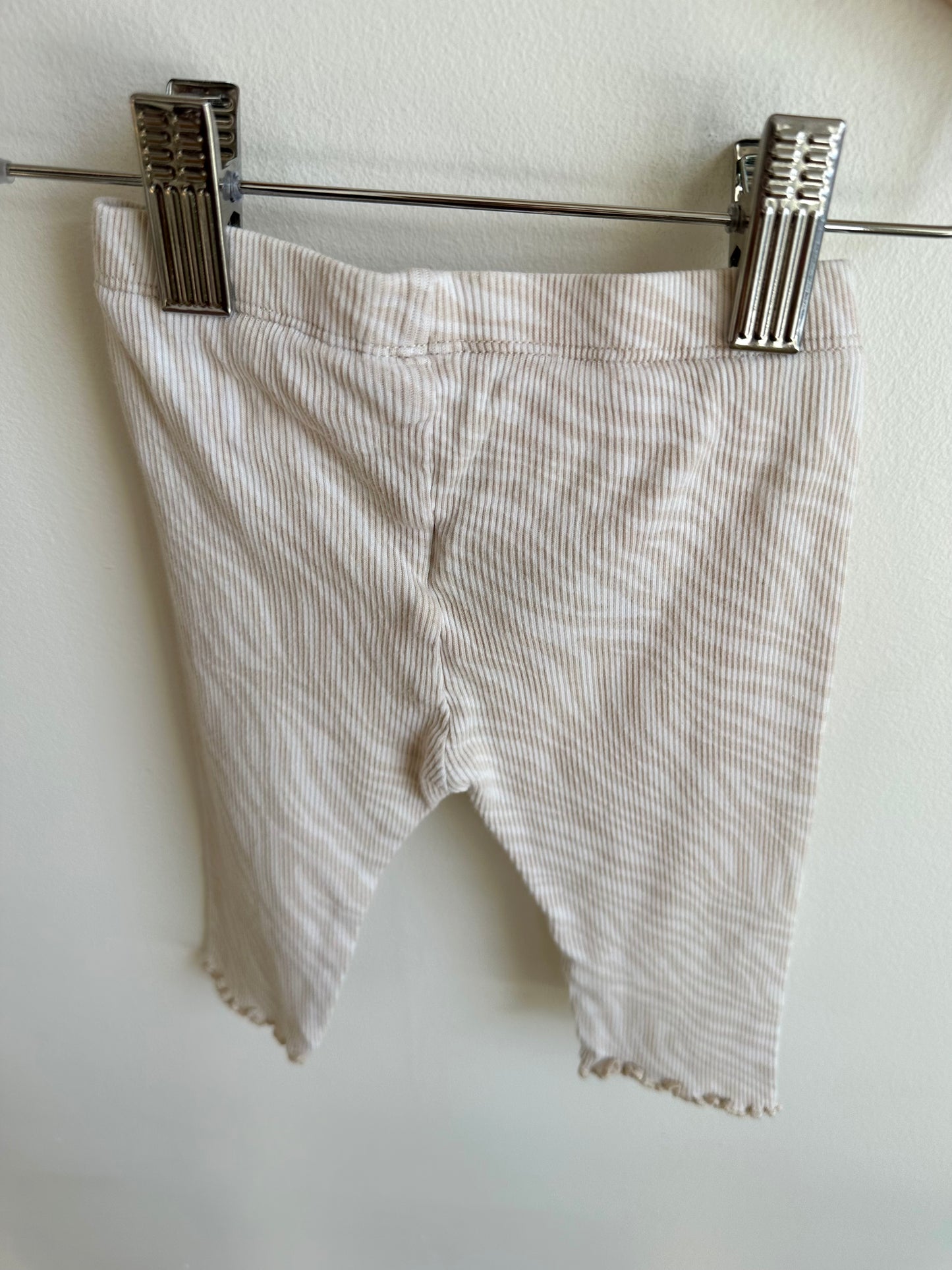 Gap Tan Zebra Striped Pants / 6-12m