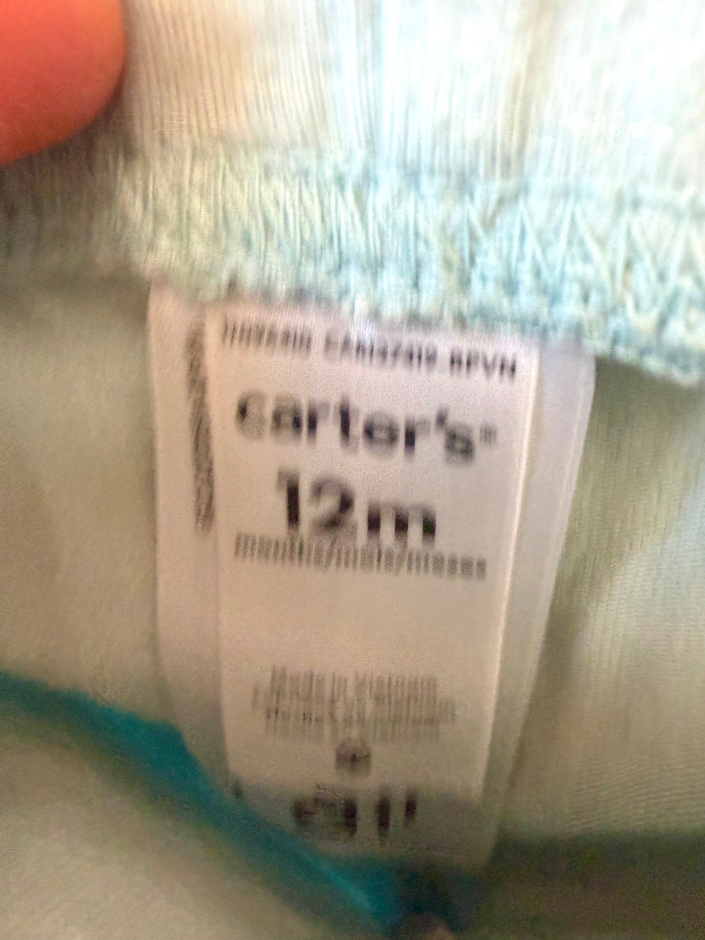 Sand Dollar Blue Biker Shorts / 12m