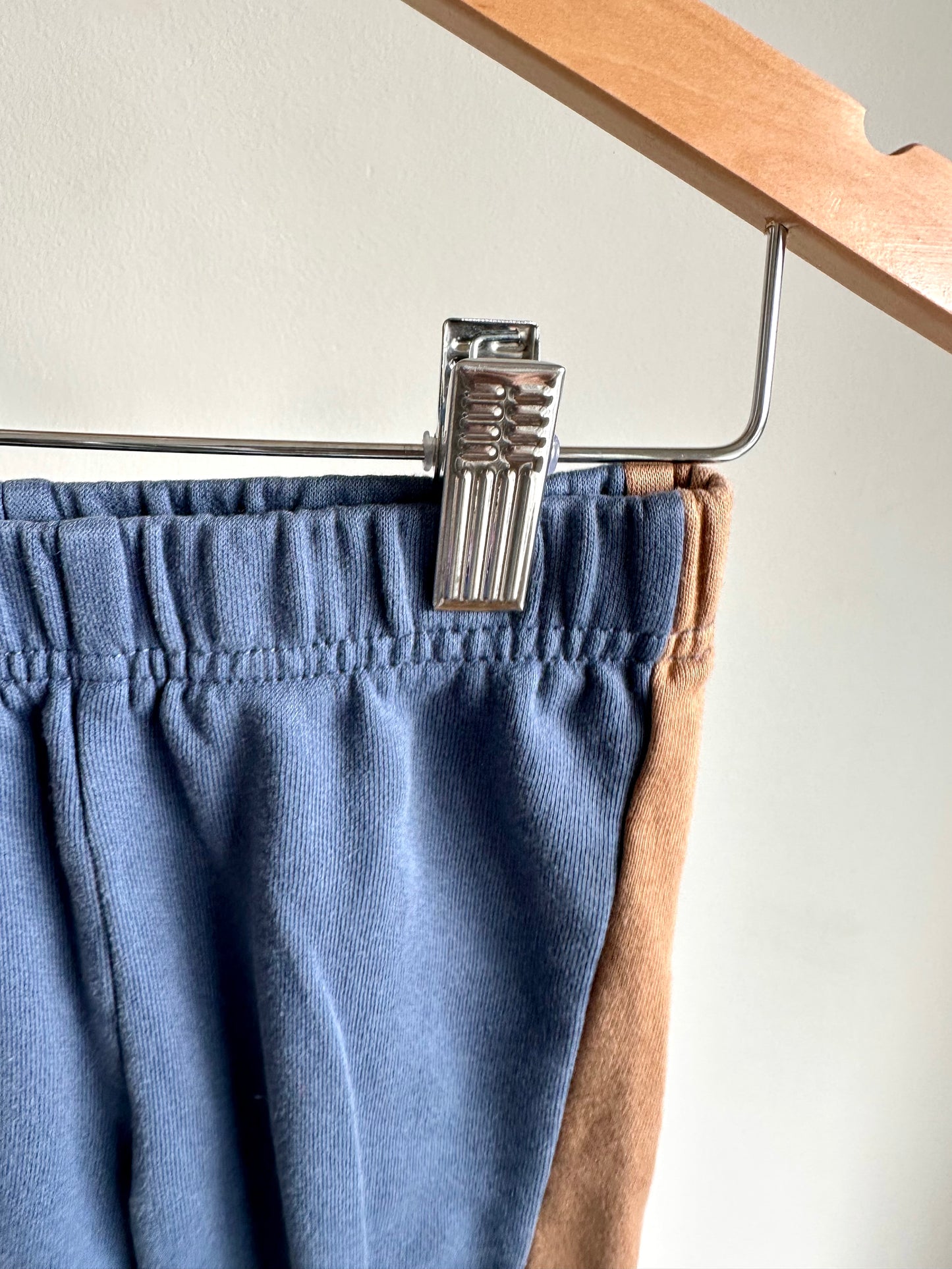 Blue with Rust Stripe Pants / 18-24m
