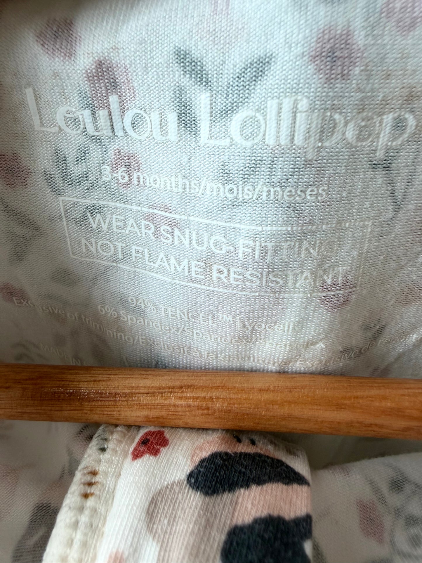 Loulou Lollipop Bees Sleeper / 3-6m