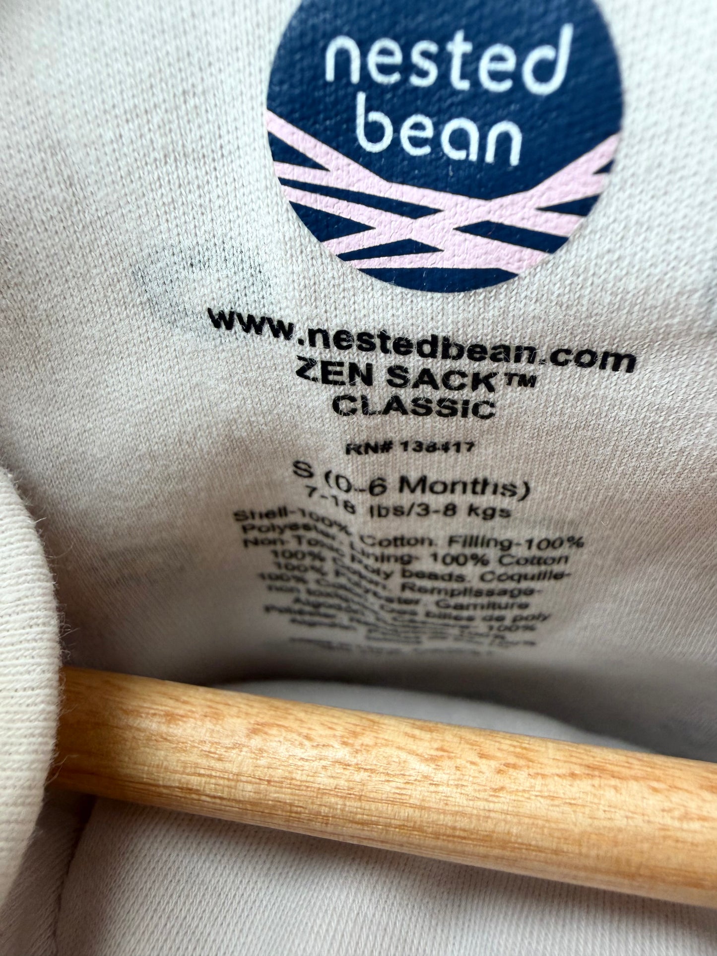 Nested Bean Chick Circles SleepSack (PLAY) / 0-6m