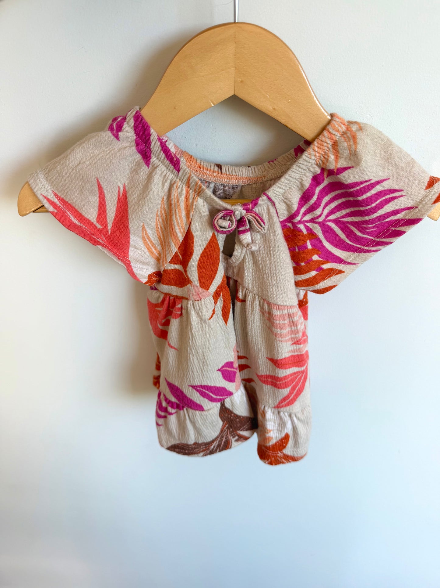 Tropical Leaves Dress / 3m