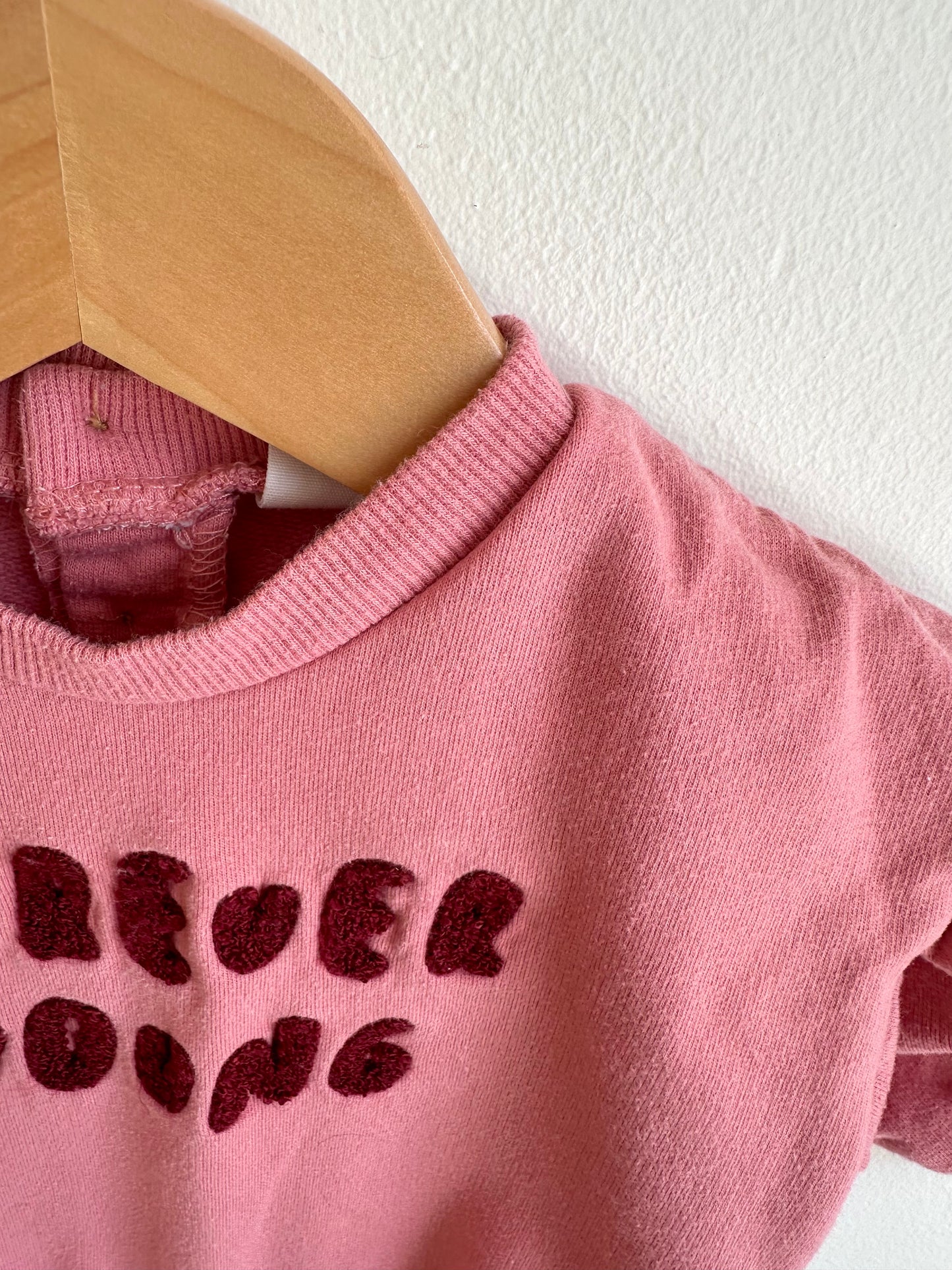 Forever Young Embroidered Sweater / 3m