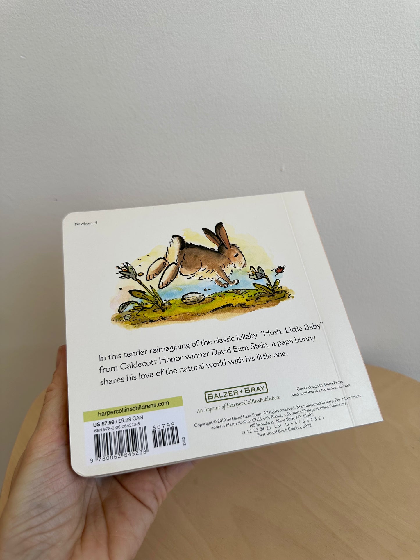 Hush Little Bunny Board Book / 0-3 years