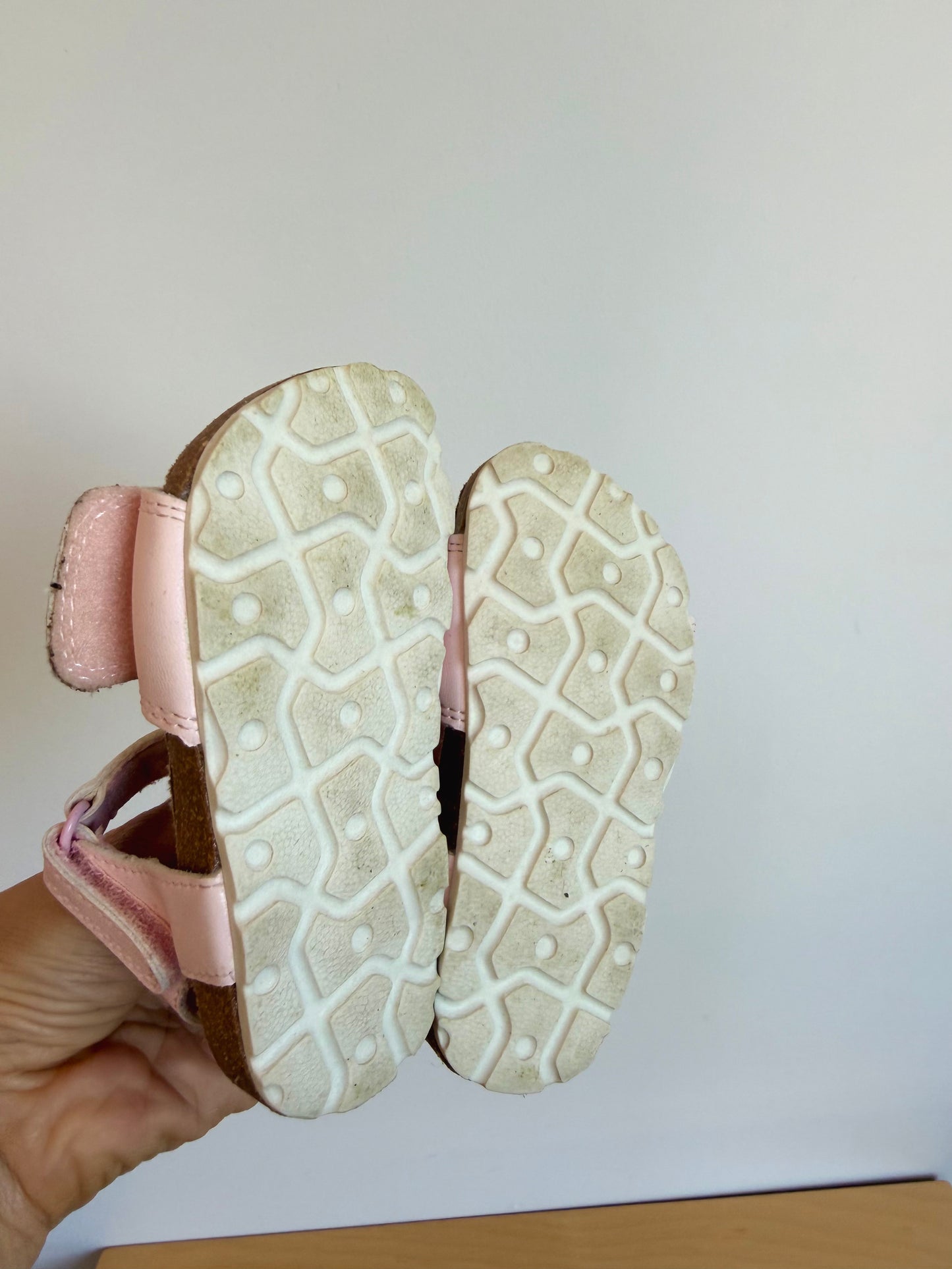 Flower Sparkly Sandals / Size 5 Toddler