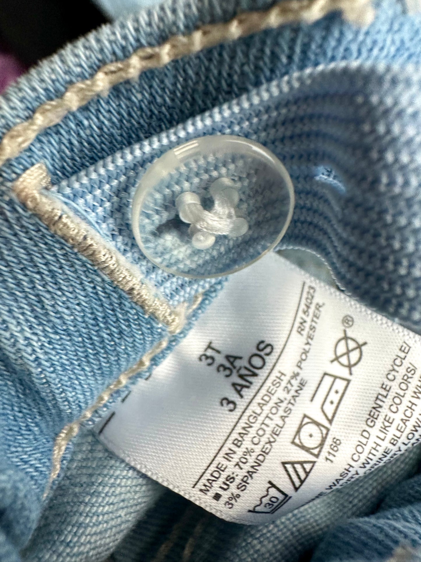 Ballerina Light Wash Jeans / 3T