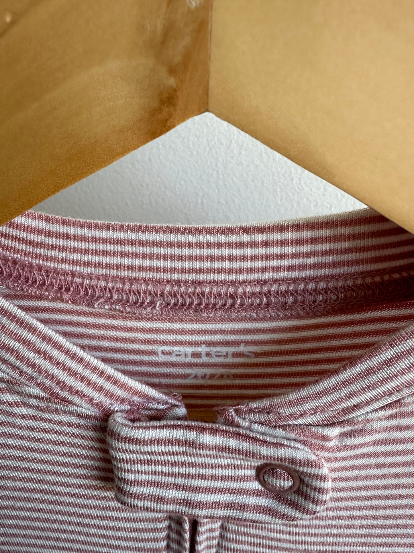 Soft Footed Striped Sleeper / 2T