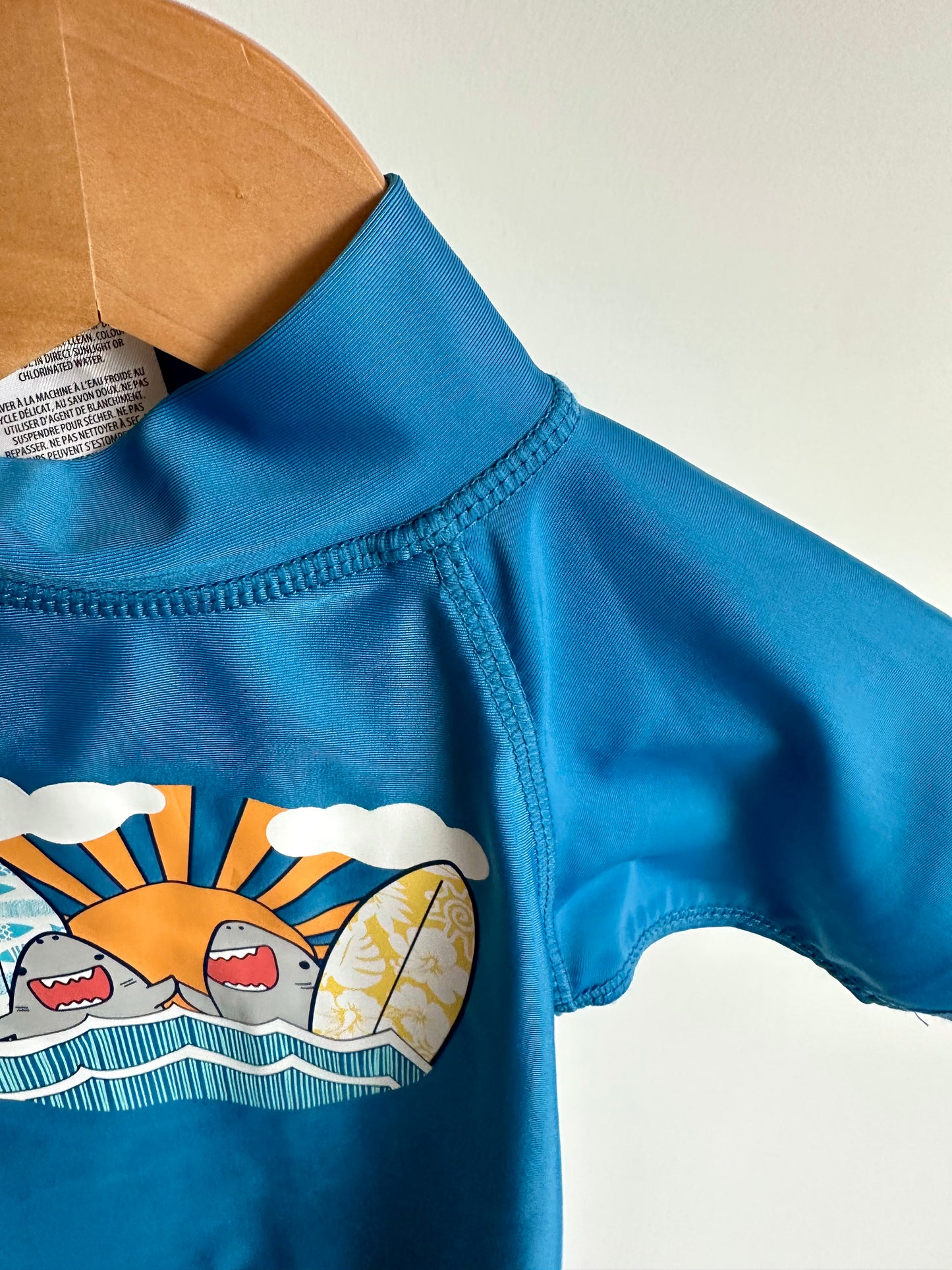 Surf Shark Swim Top / 12-18m