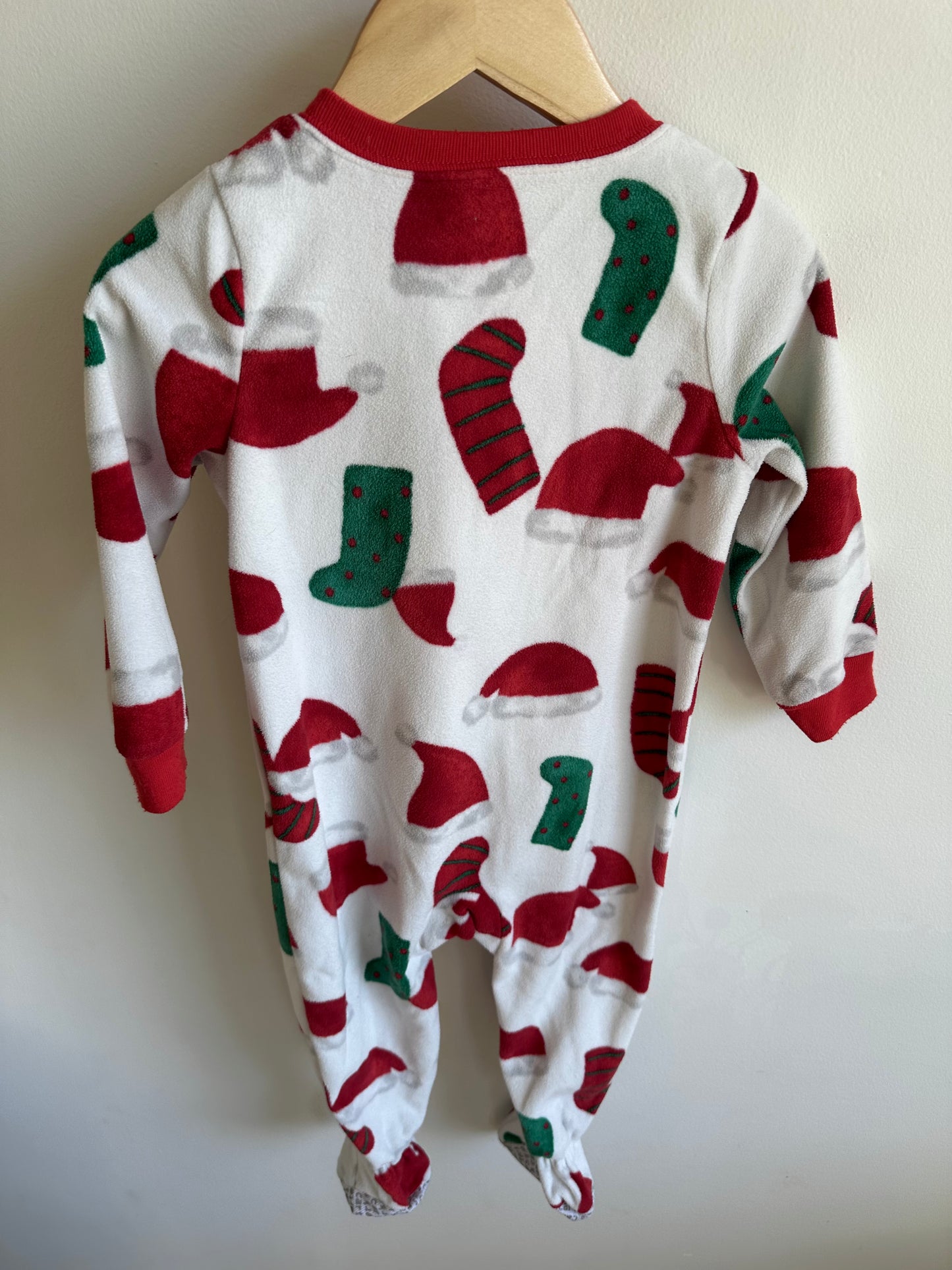 Santa Hat + Stockings Sleeper / 2T