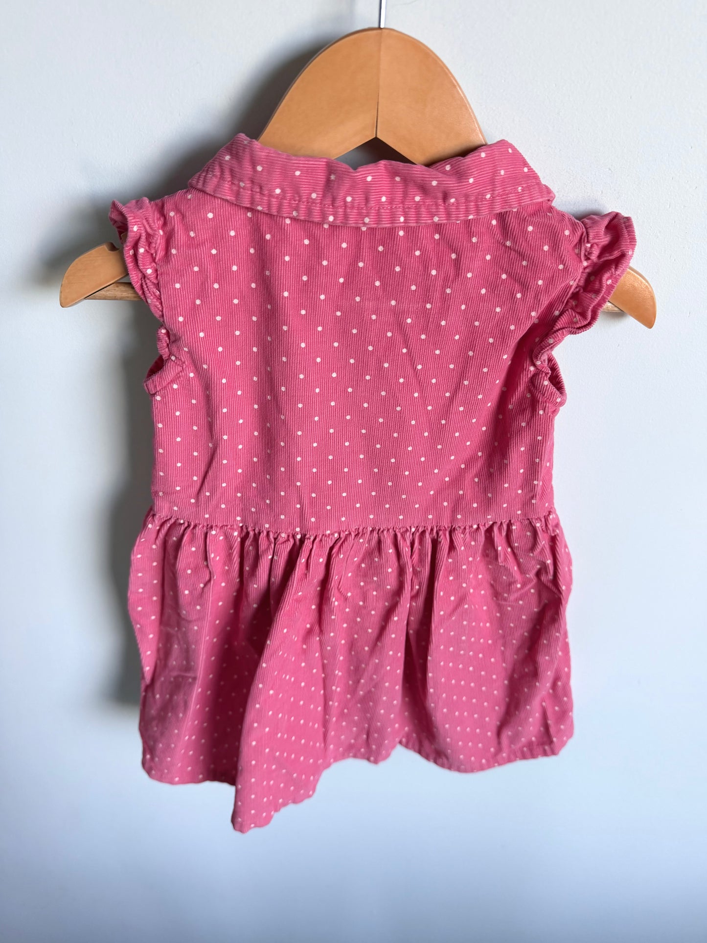 Polka Dot Pink Dress / 24m