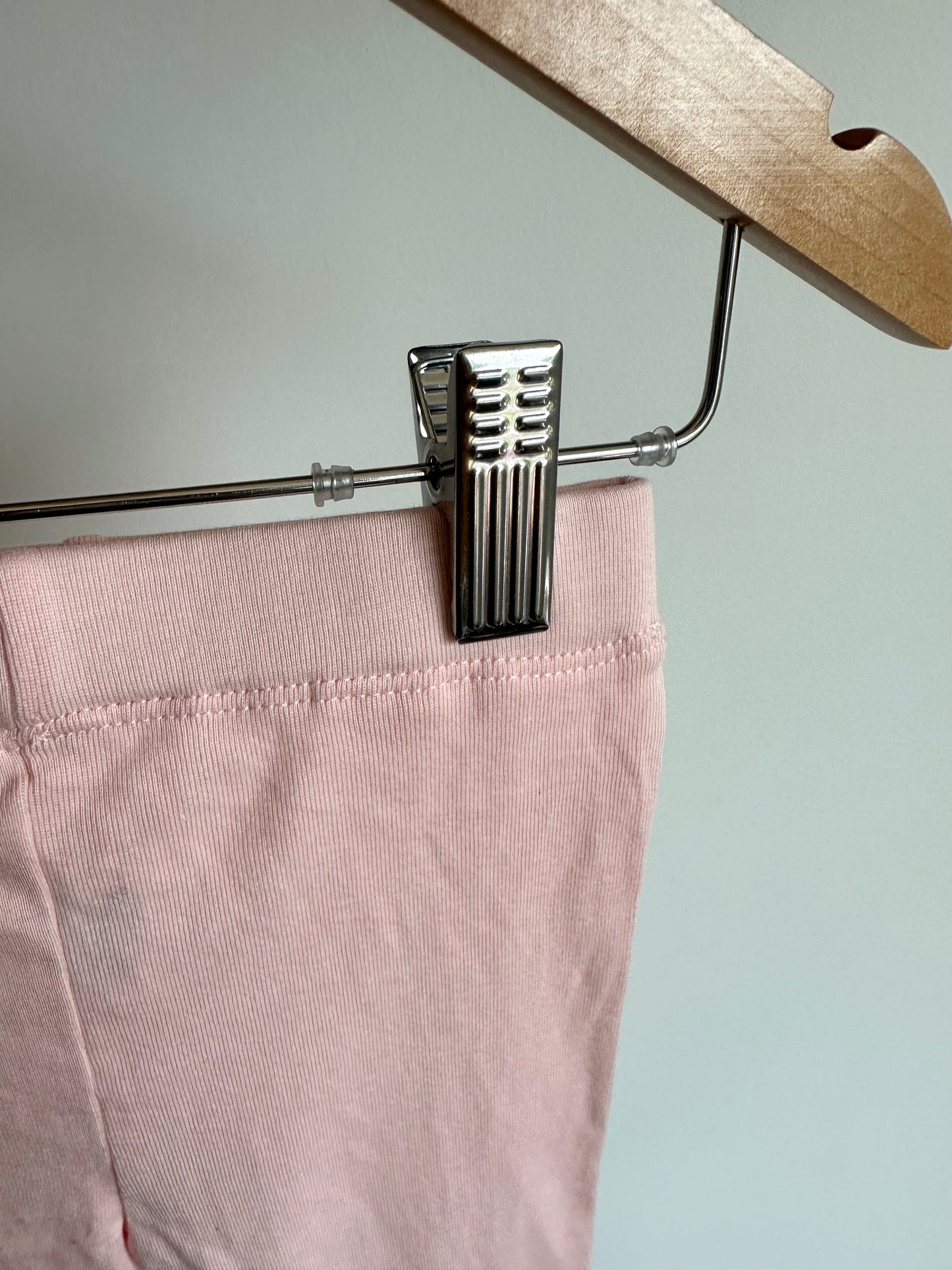Pale Pink Leggings / 12-18m