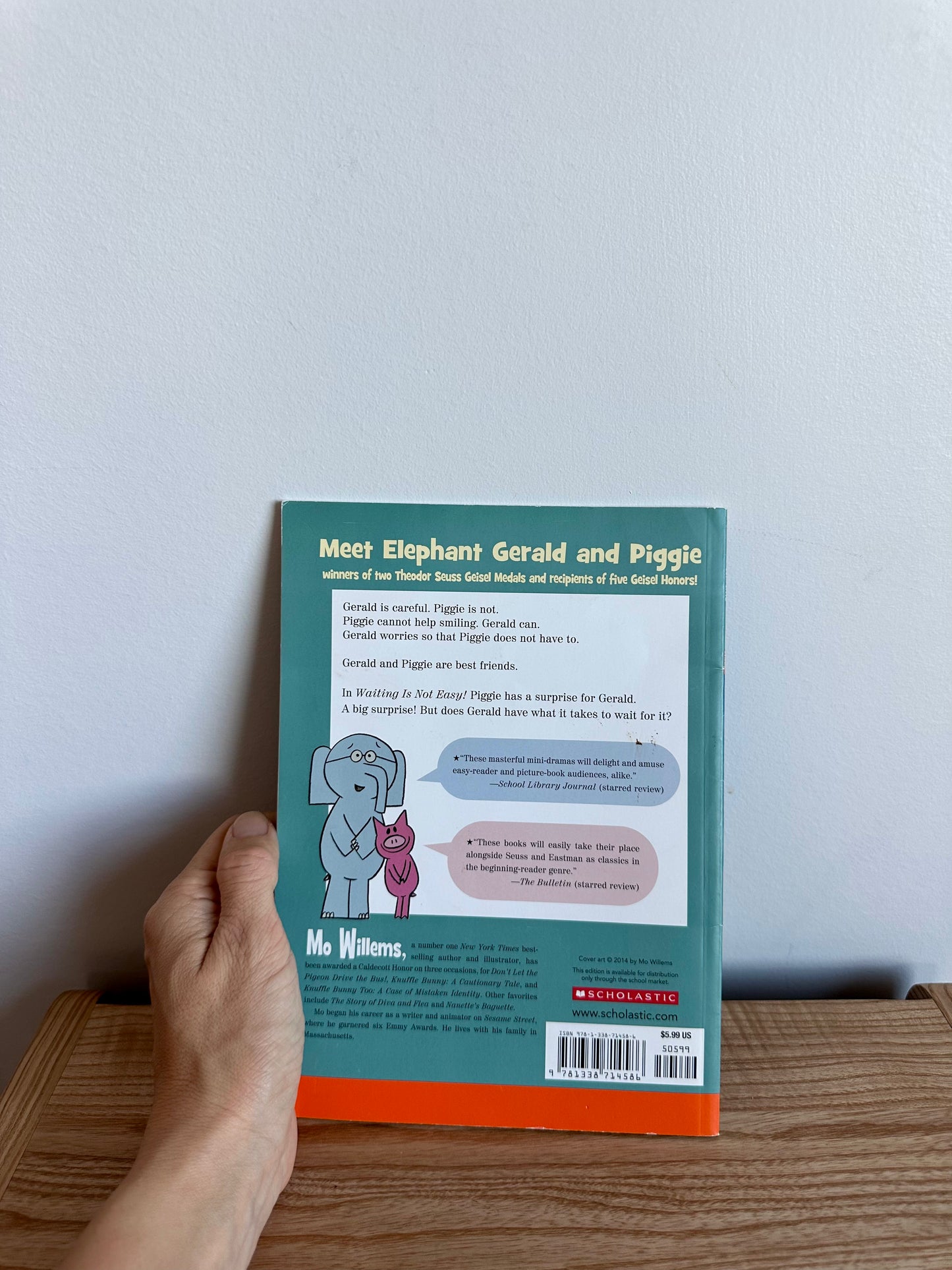 Waiting Is Not Easy Book / 3-7 years