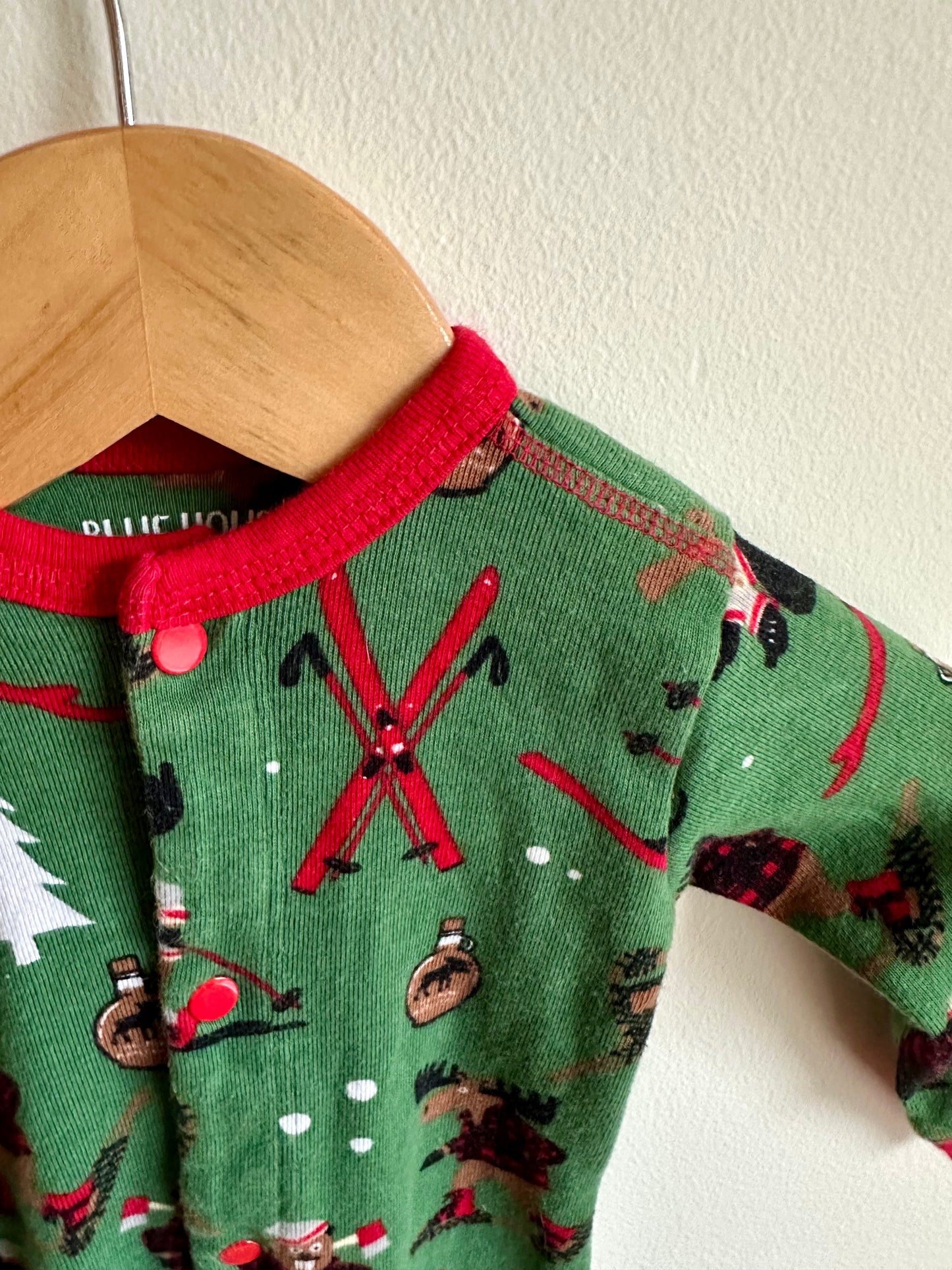 Canada Winter Green Sleeper / 3-6m