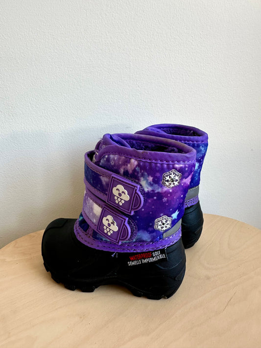 Winter Purple Boots / Size 4 Toddler