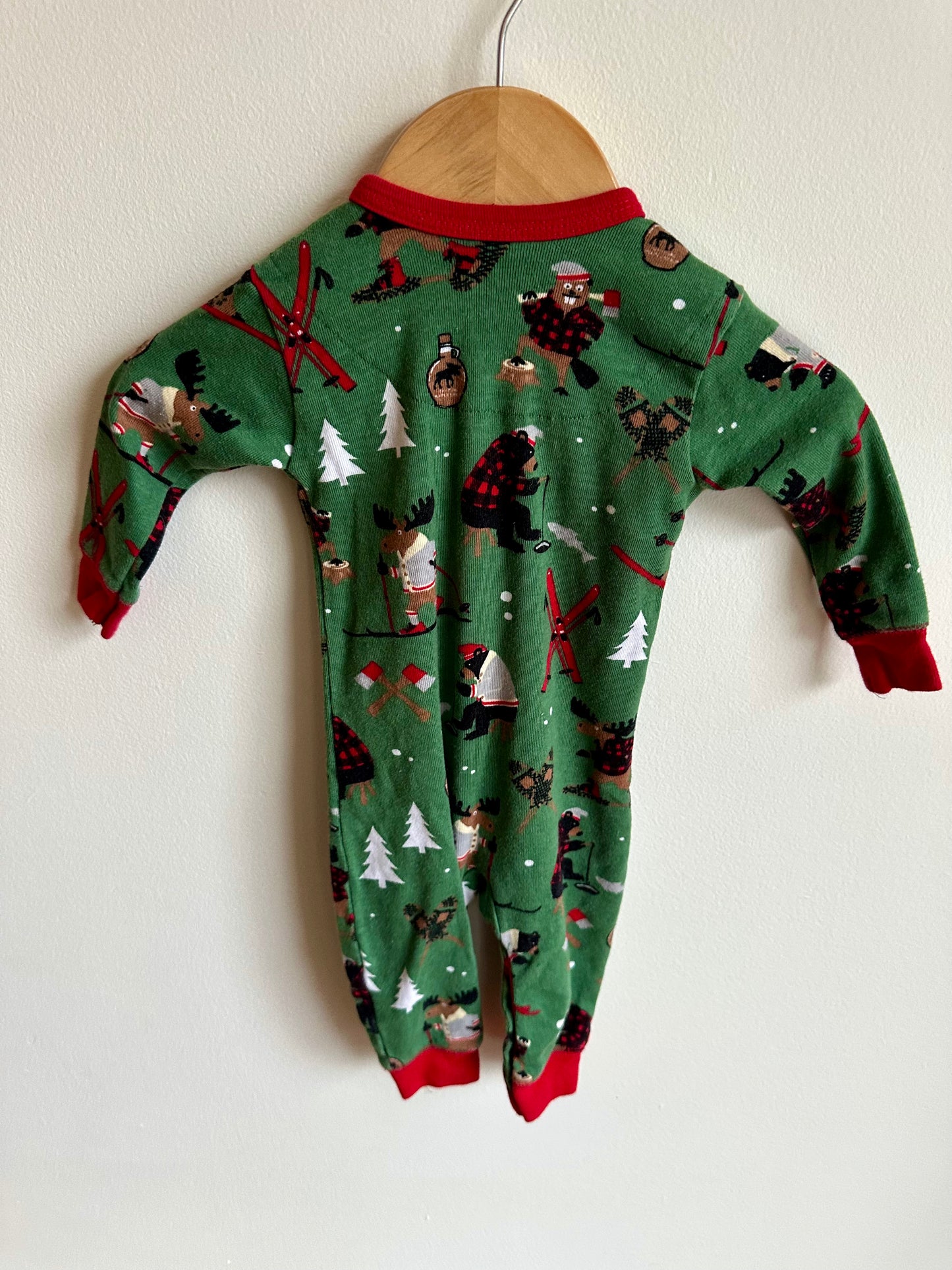 Canada Winter Green Sleeper / 3-6m