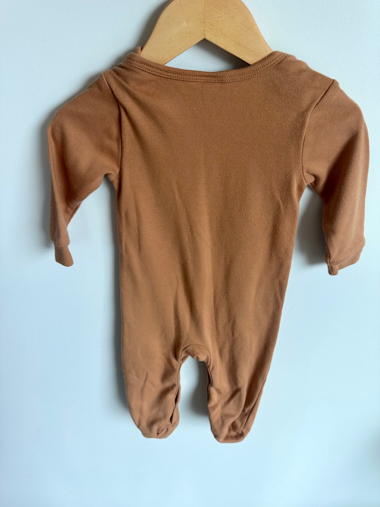 Tan Bunny Jumpsuit or Sleeper / 9m