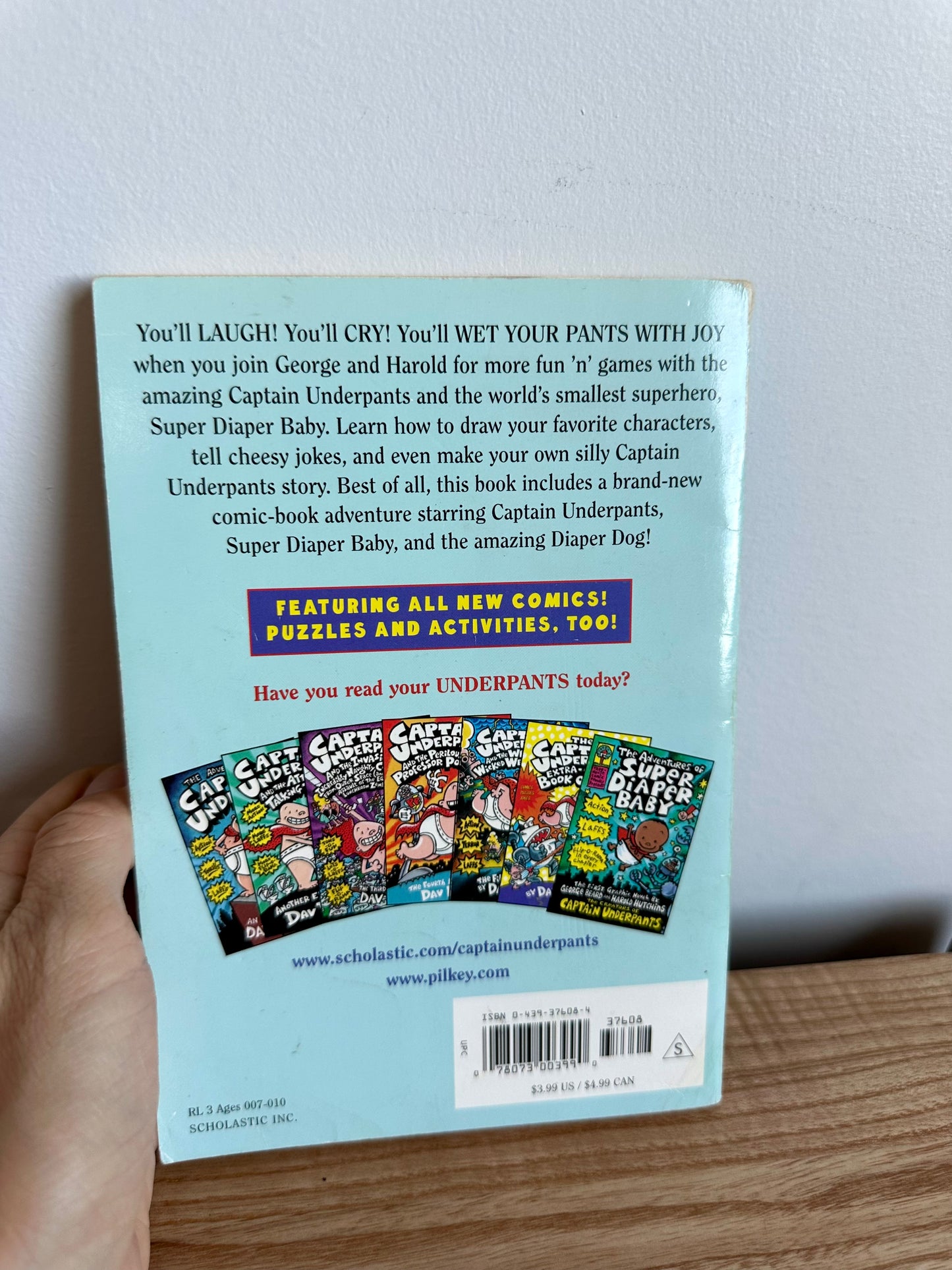 The All New Captain Underpants: Extra Crunchy 2 Book / 6-8 years