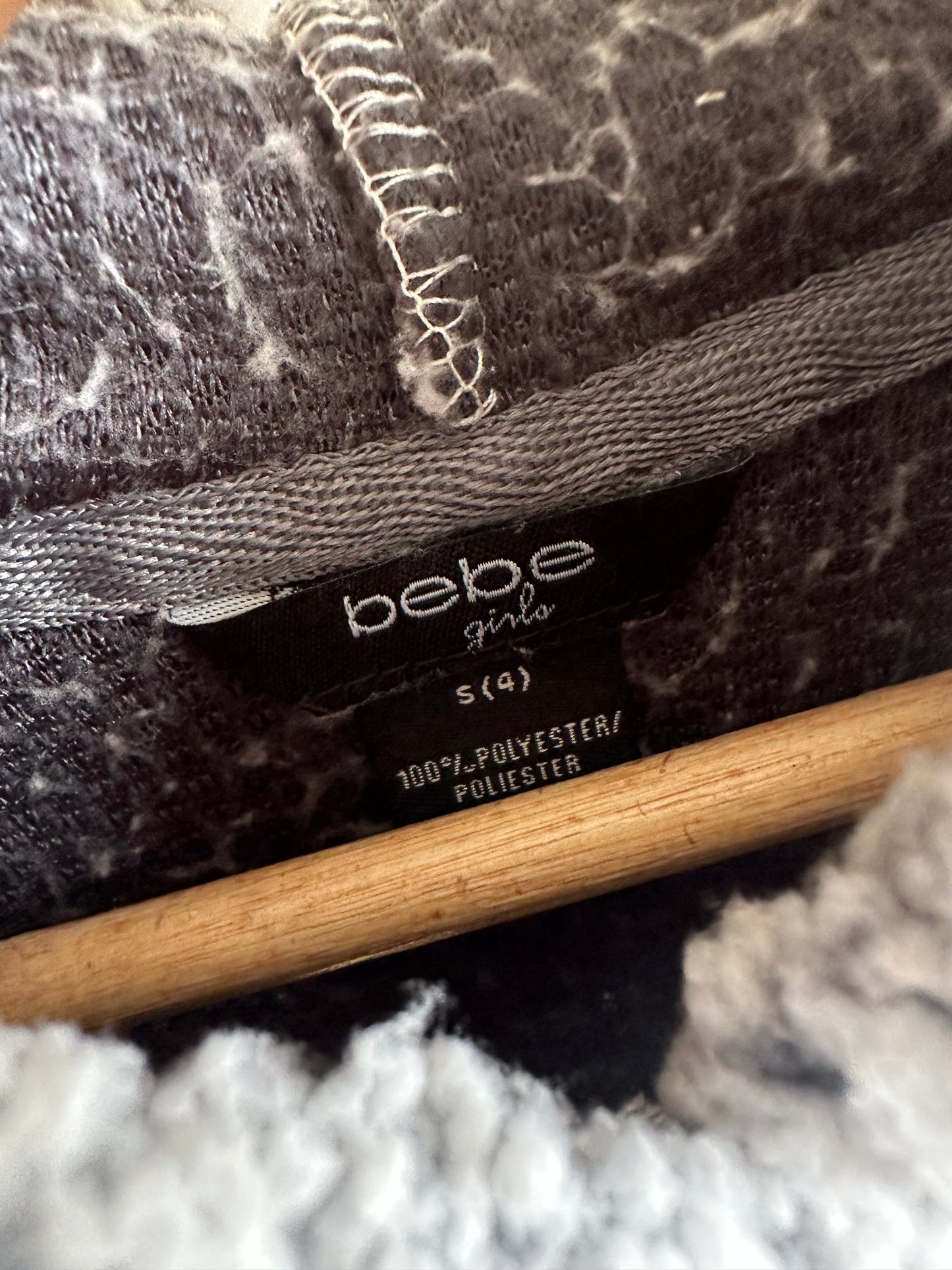 Bebe Grey Hoodie / 3T