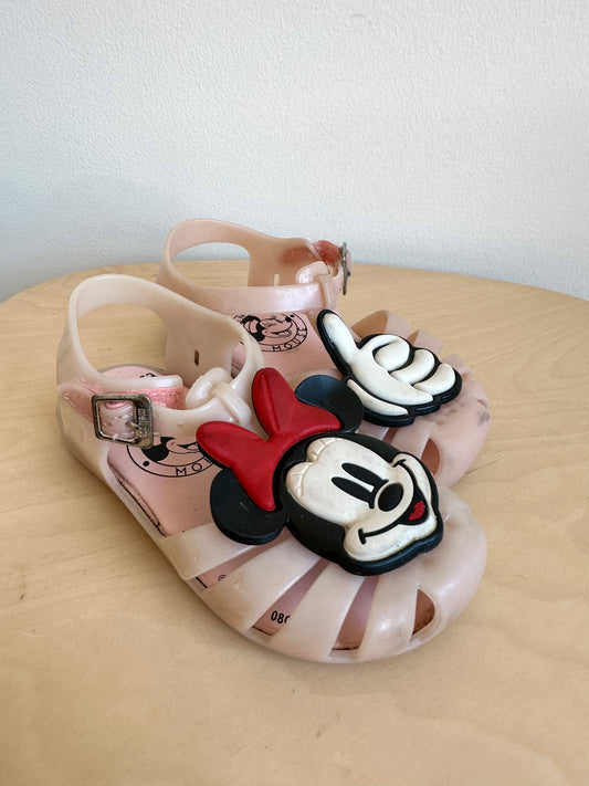 Minnie Mouse Jelly Sandals / Size 8 Toddler