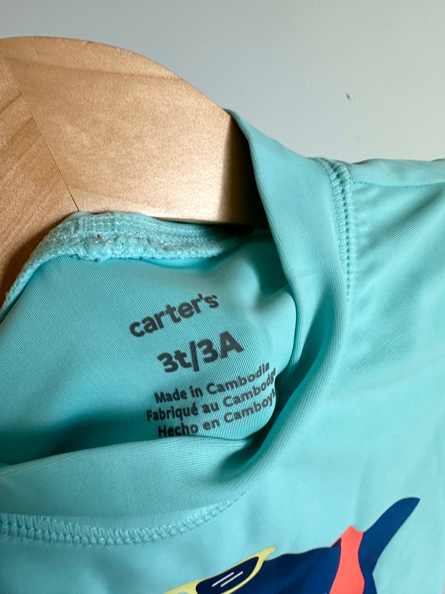 Shark Swim Top / 3T