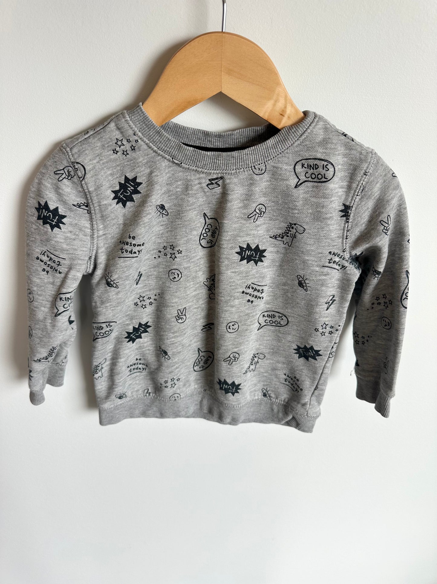 Grey Kind is Cool Crewneck / 2T