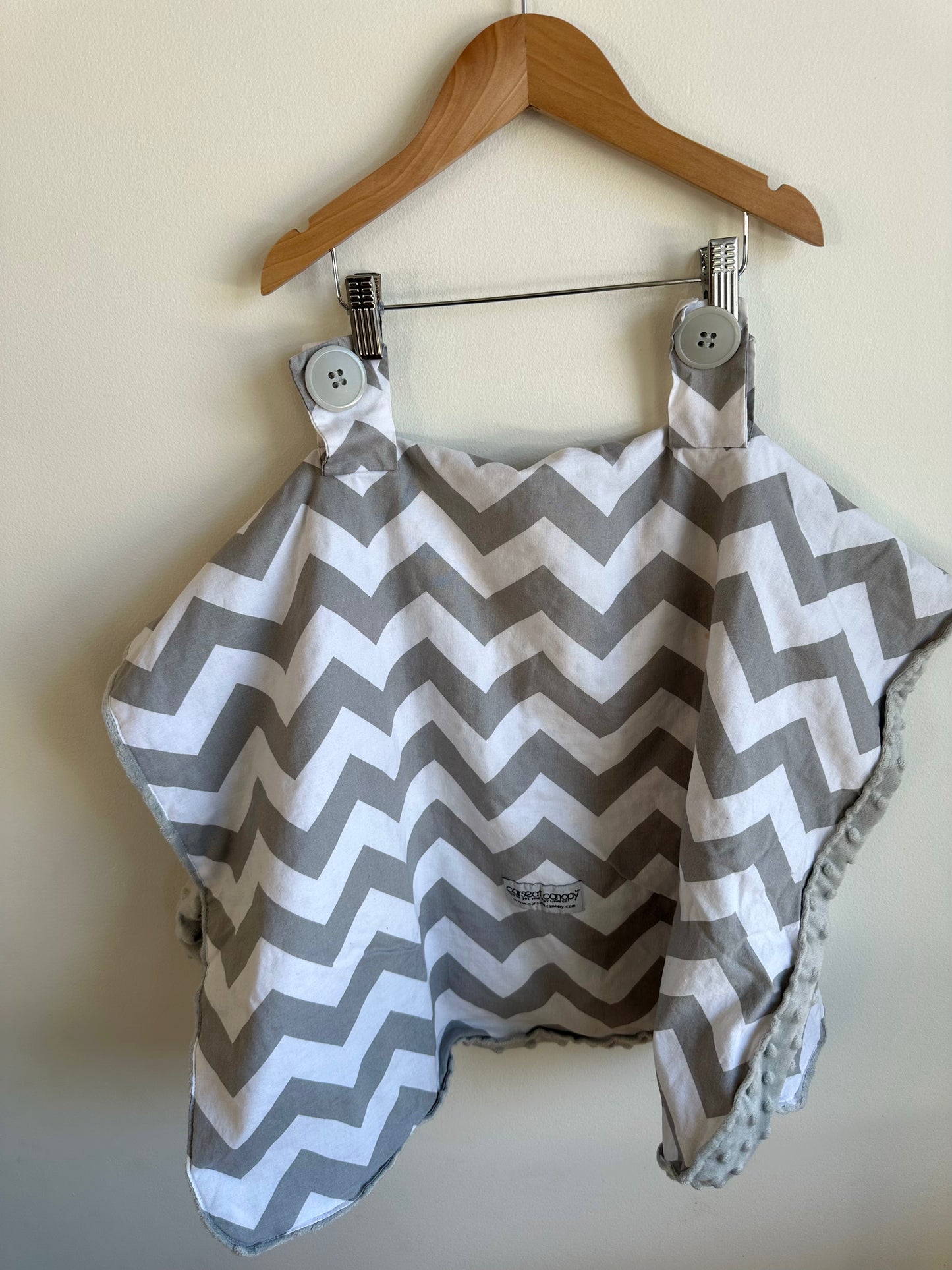 Car Seat Cover Chevron Canopy (No Shipping)