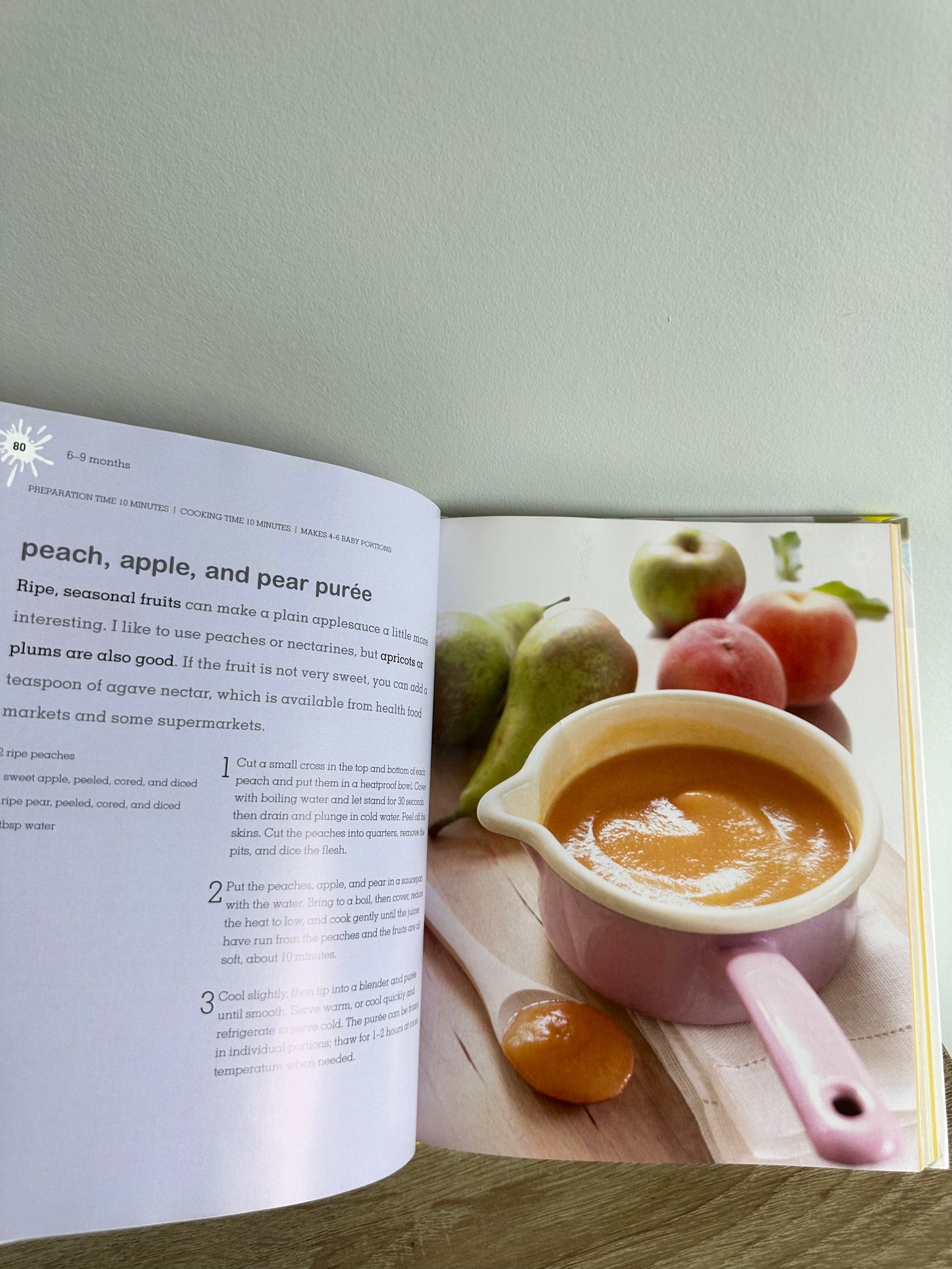 First Meals 50 Recipes Book / 0-3 years (No Shipping)