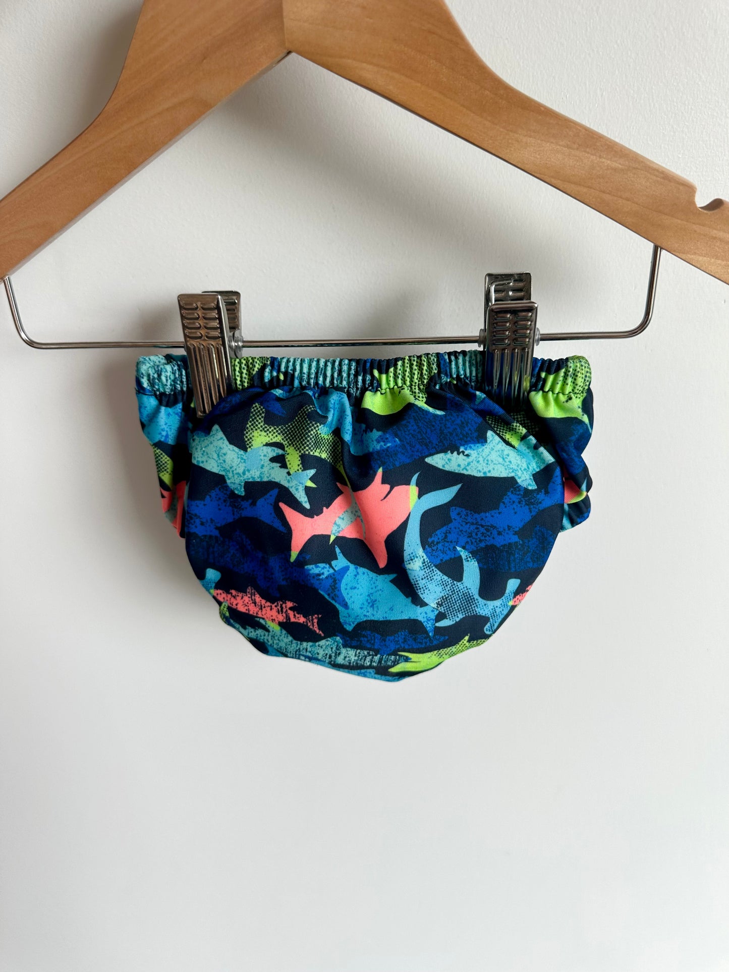 Shark Swim Diaper / 6-12m