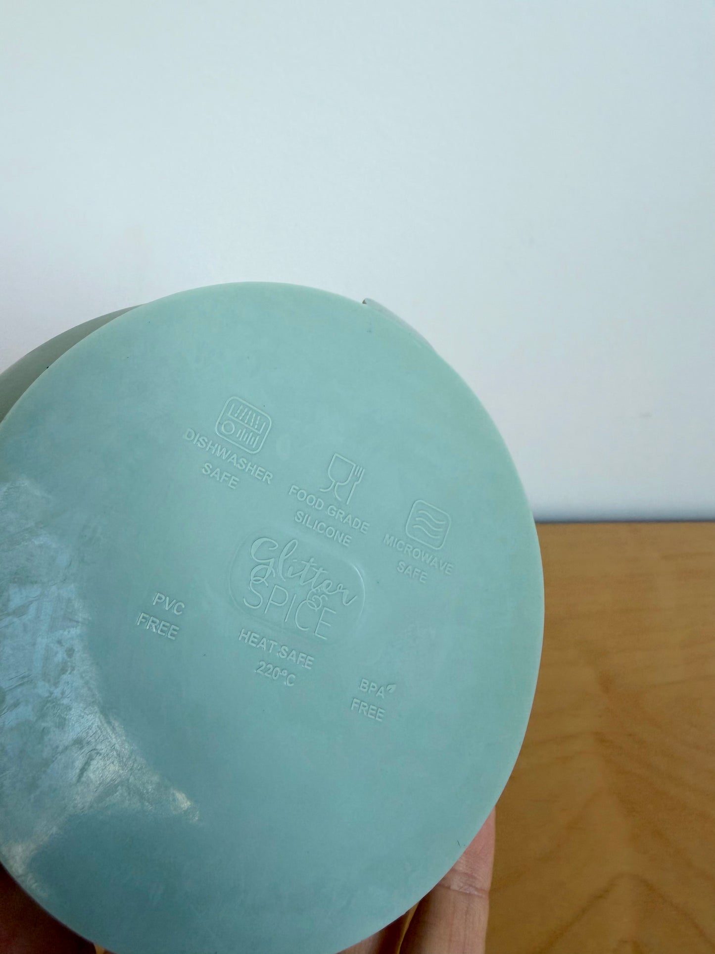 Sage Silicone Bowl
