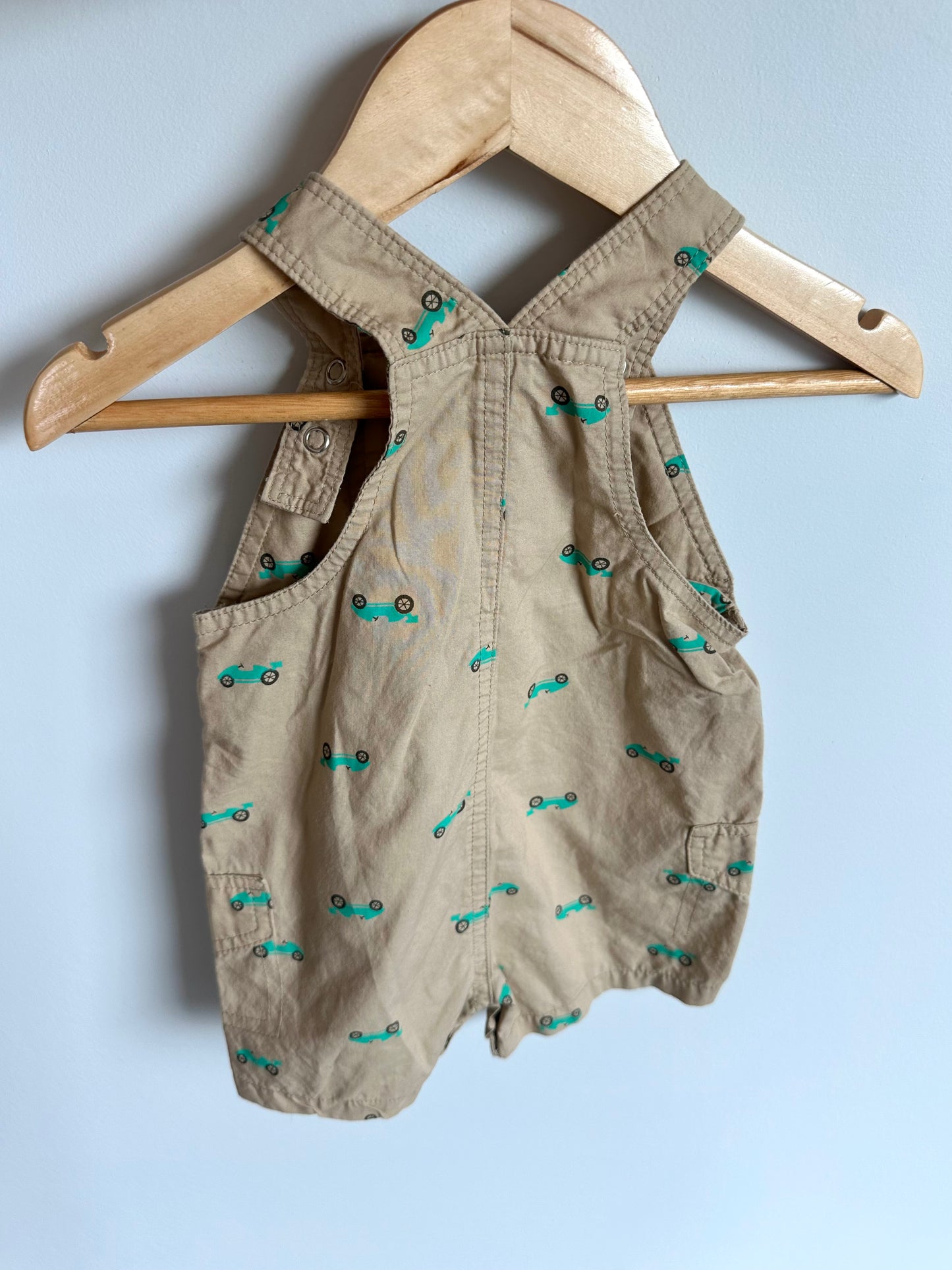 On the Go! Tan Overalls / 6m