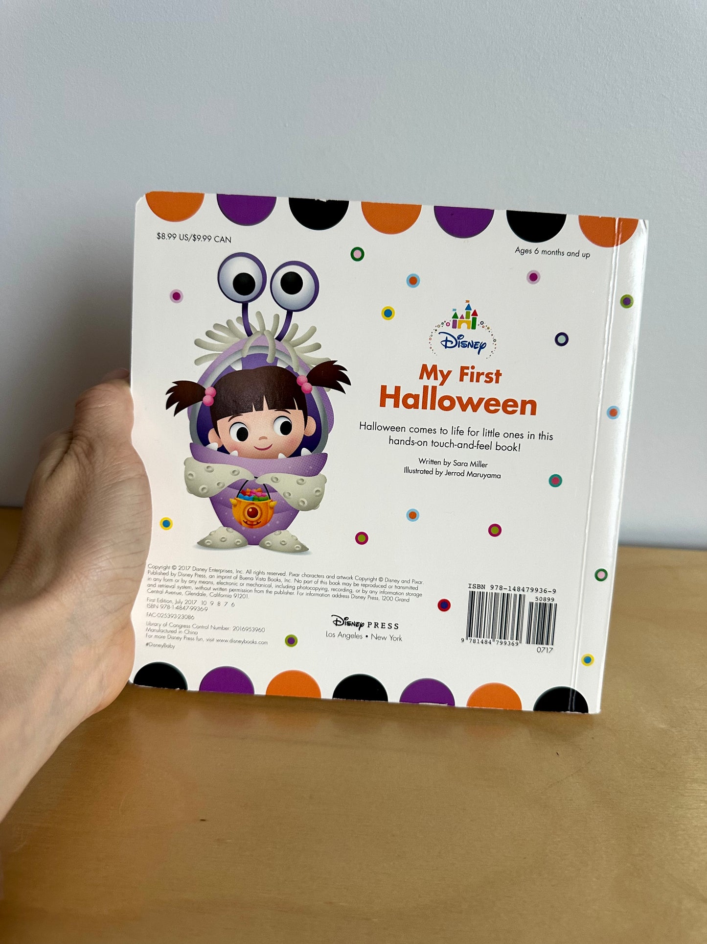My First Halloween Touch-and-Feel Book / 0-2 years