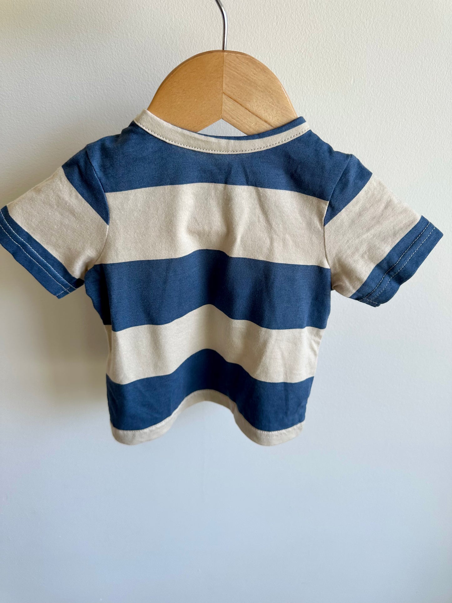 Cream + Navy T-Shrt / 3m