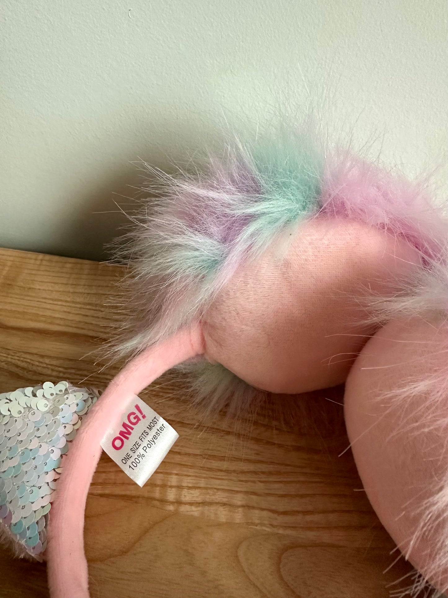 Unicorn Cat Ear Muffs / 2-5T?