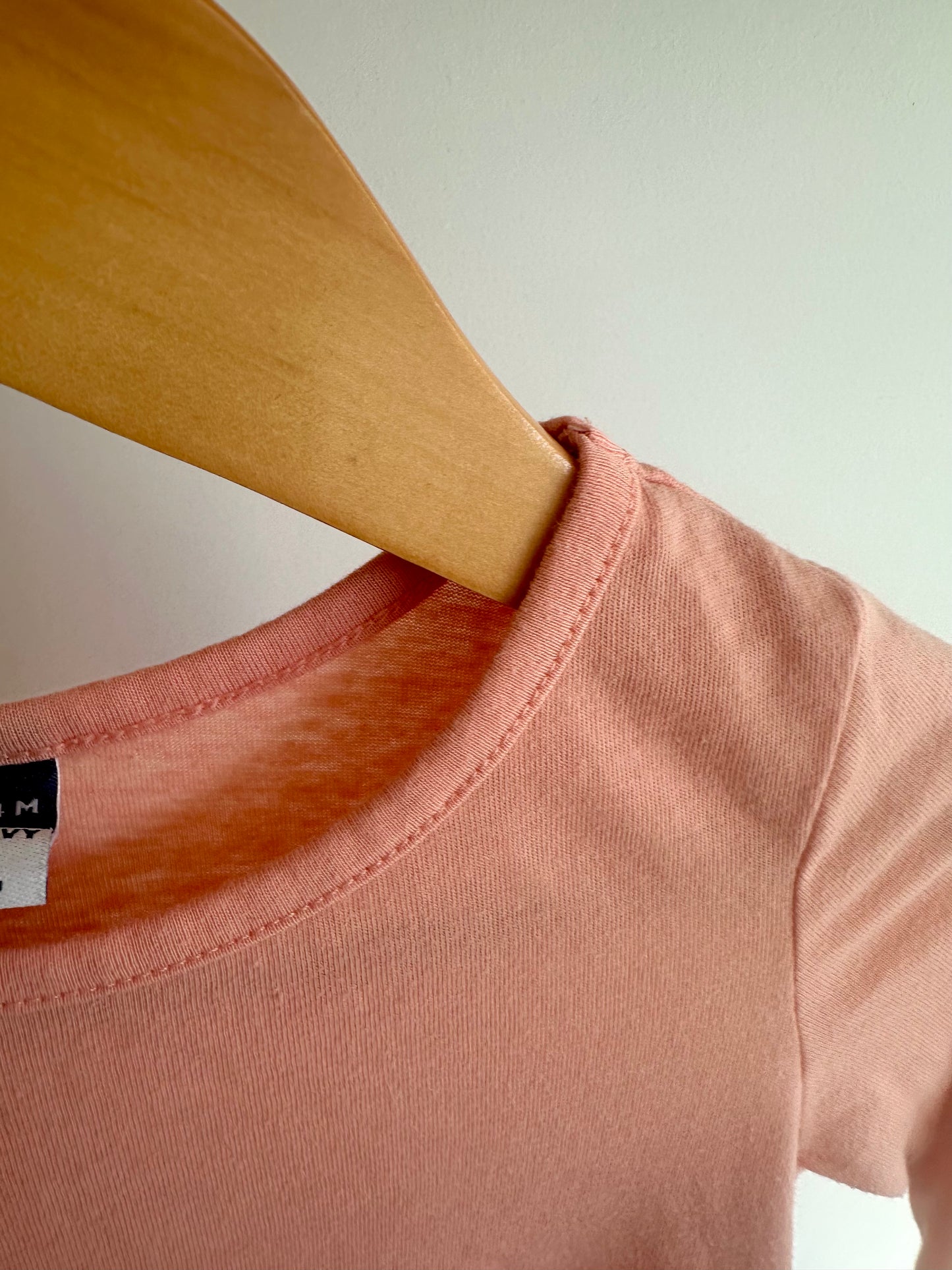 Peach Long Sleeve Dress / 18-24m