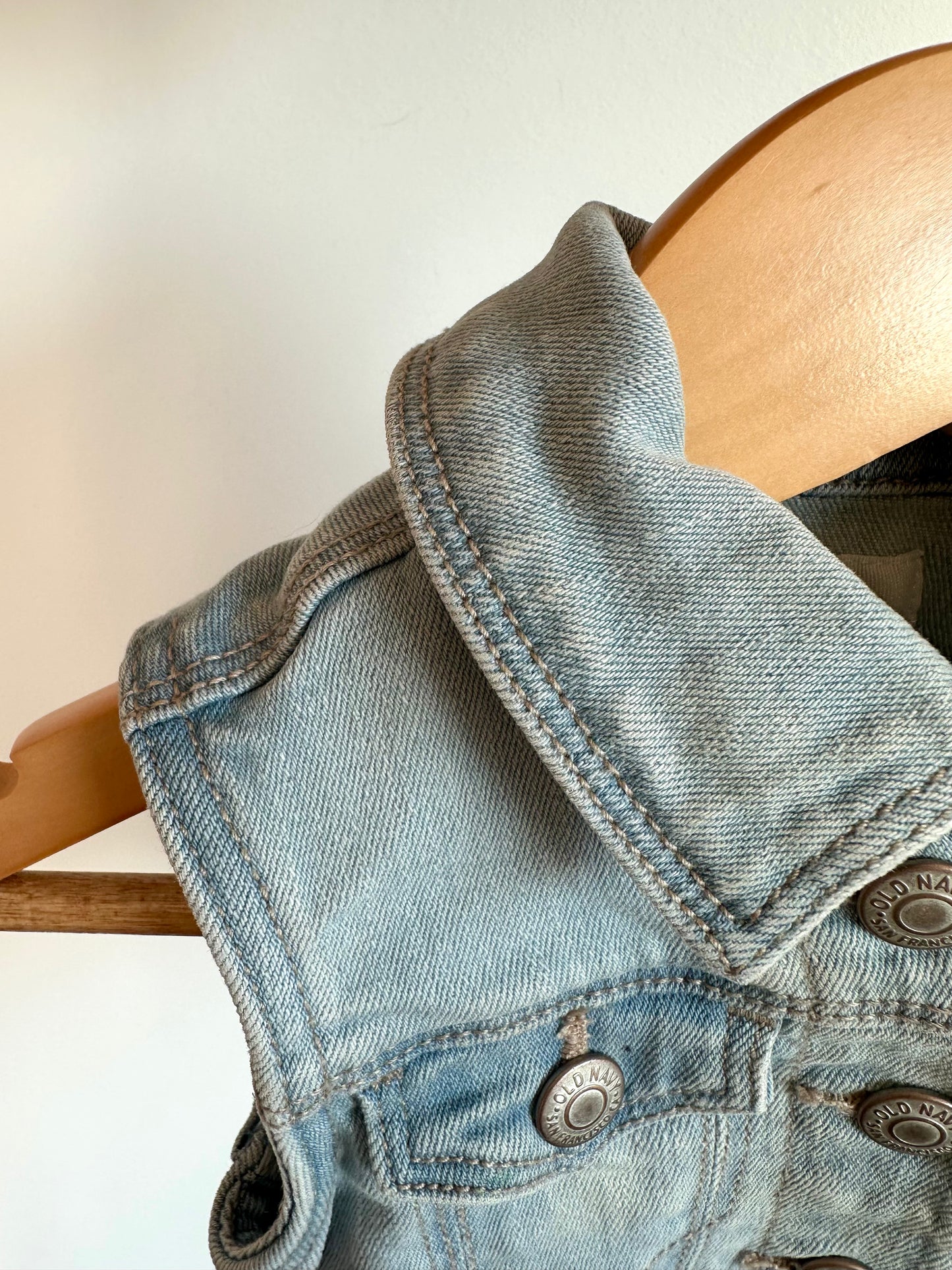 Denim Vest / 12-18m