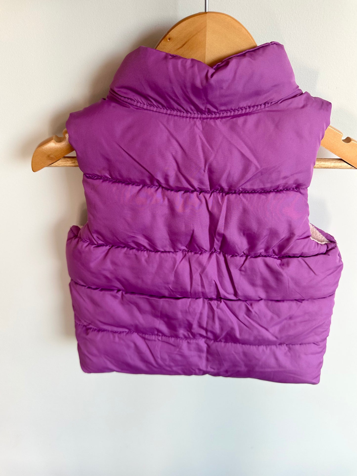 Purple Puffer Vest / 12-18m
