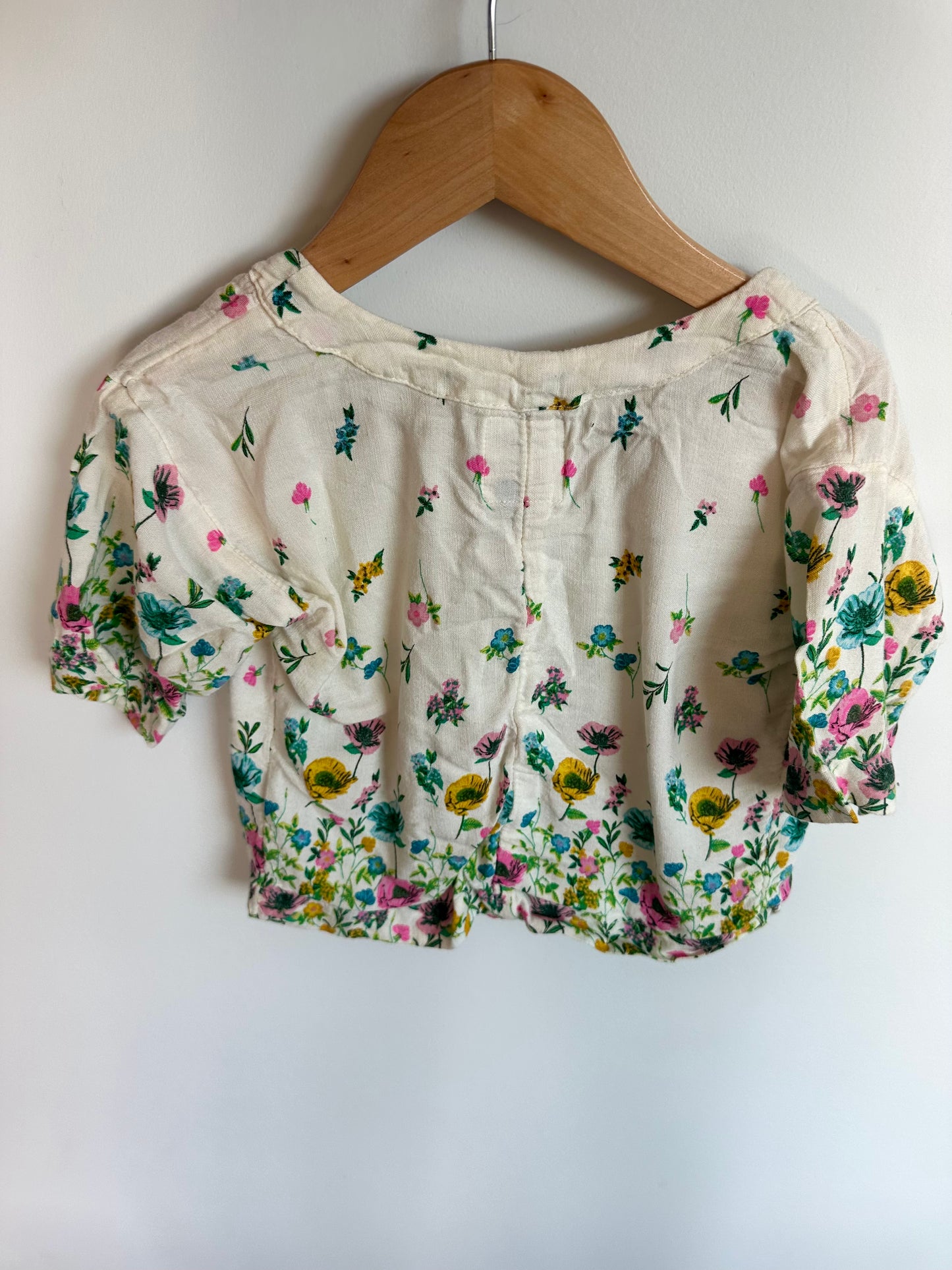 Bright Flower Top / 12-18m