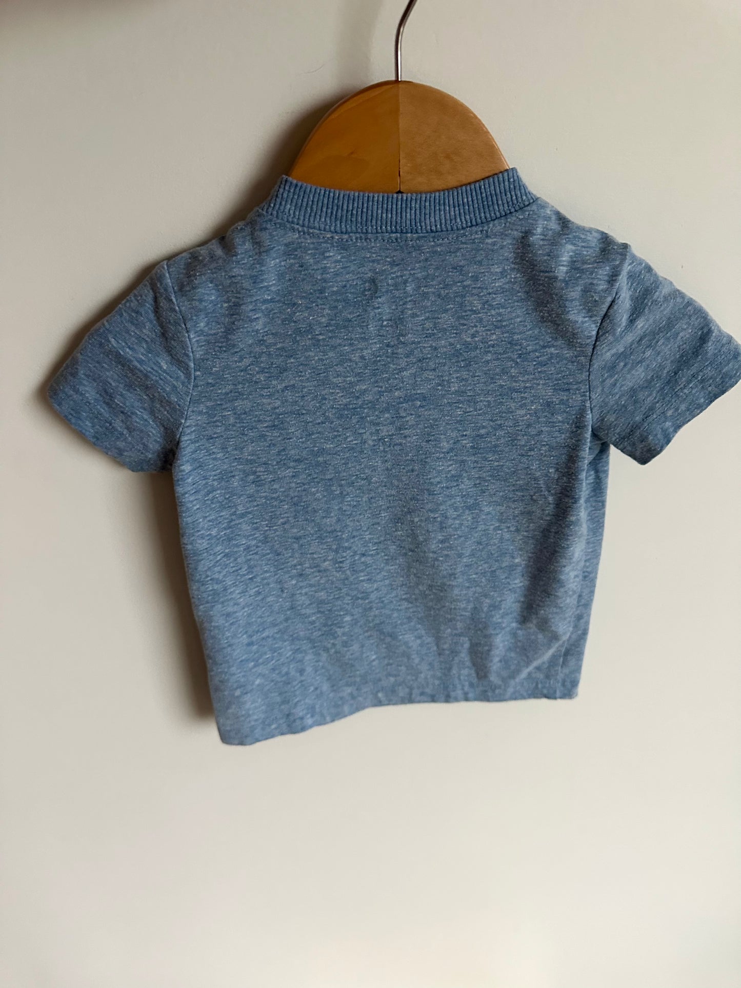 Blue Pocket T-shirt / 12m