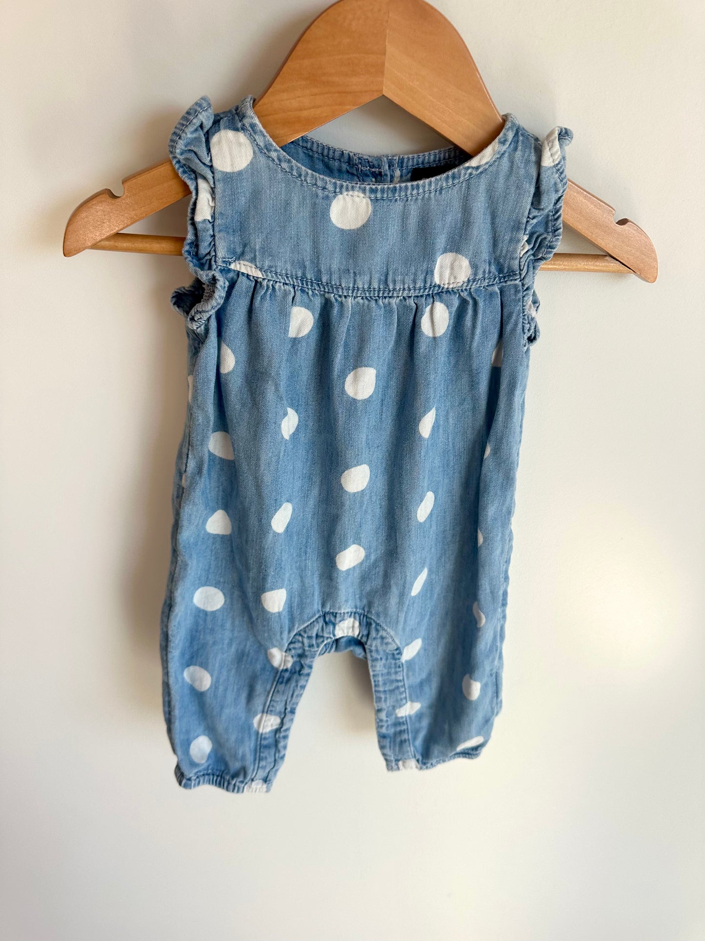 Gap Polka Dot Jumpsuit / 0-3m