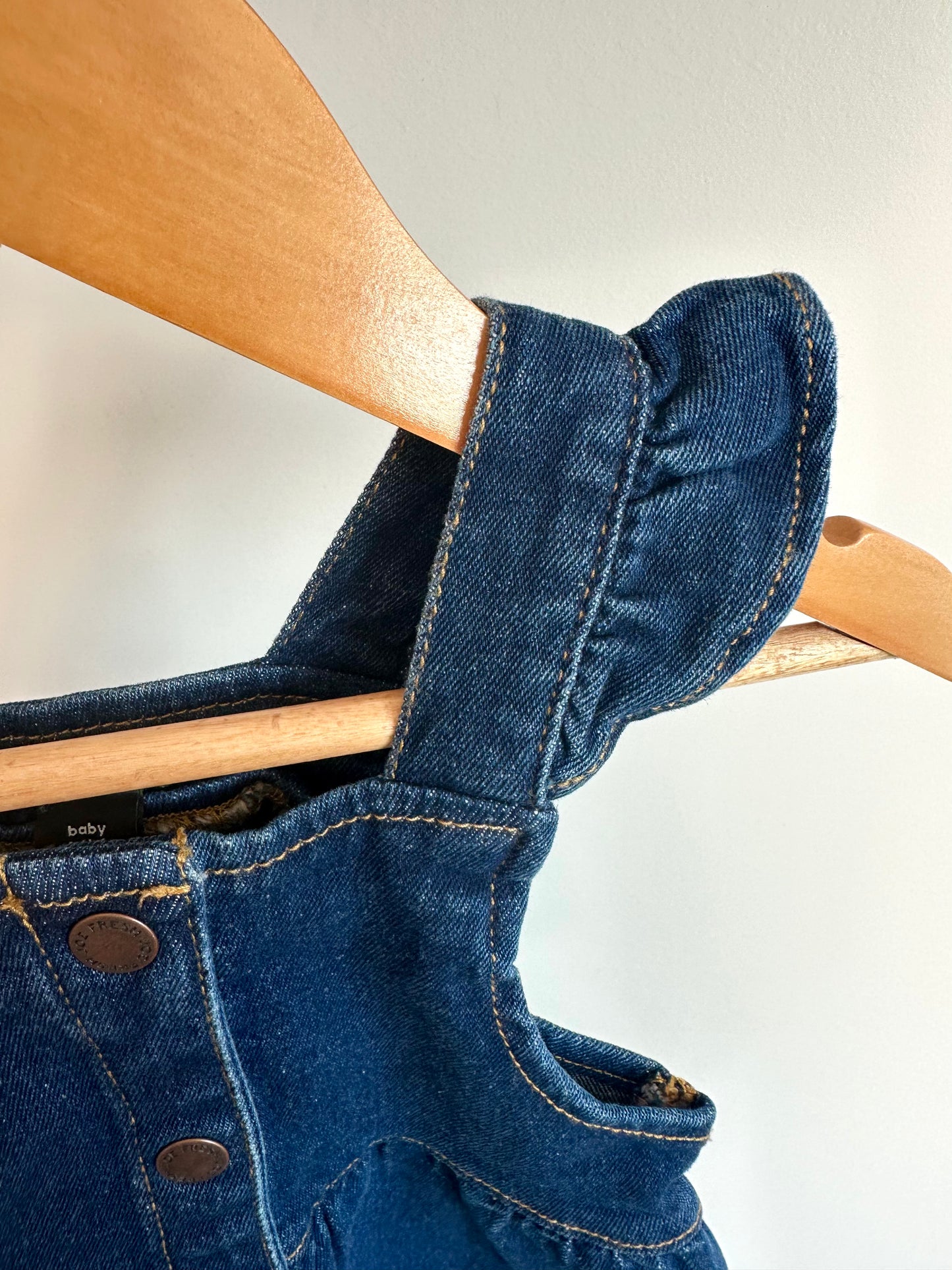 Jean Overall Dress / 12-18m