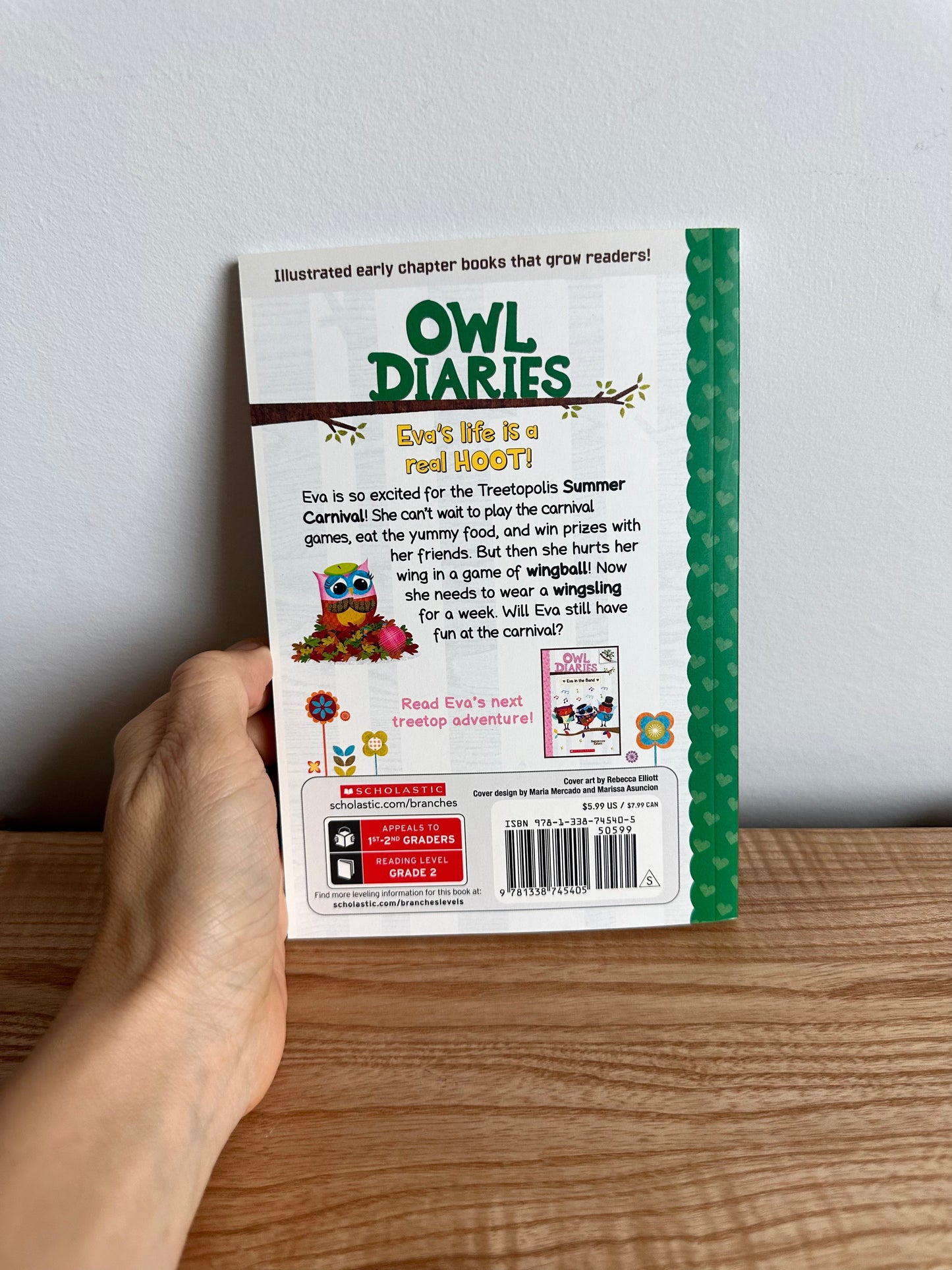 Owl Diaries: Get Well Eva Book / 5-7 years