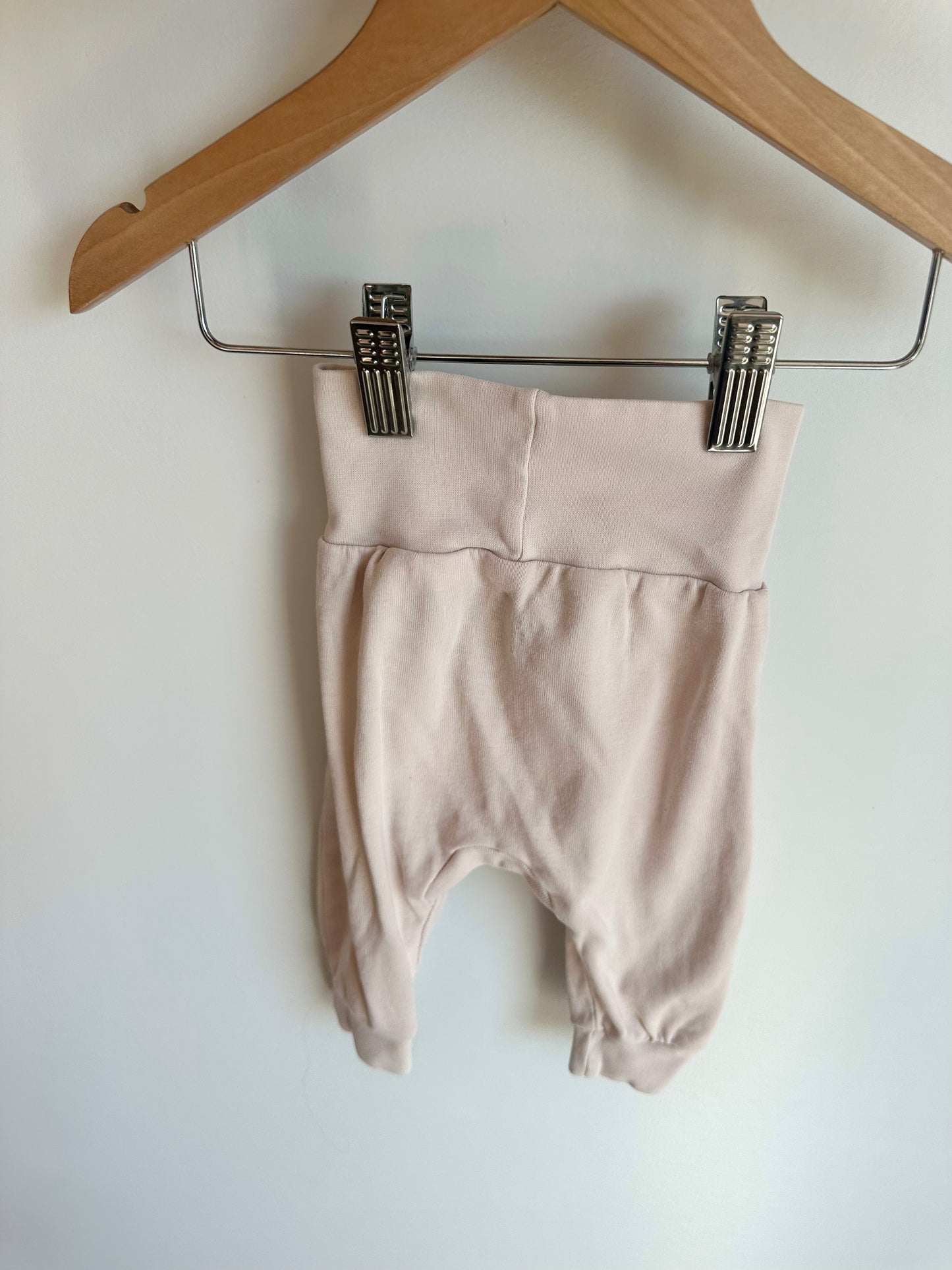 H&M Blush Organic Pants / 2-4m