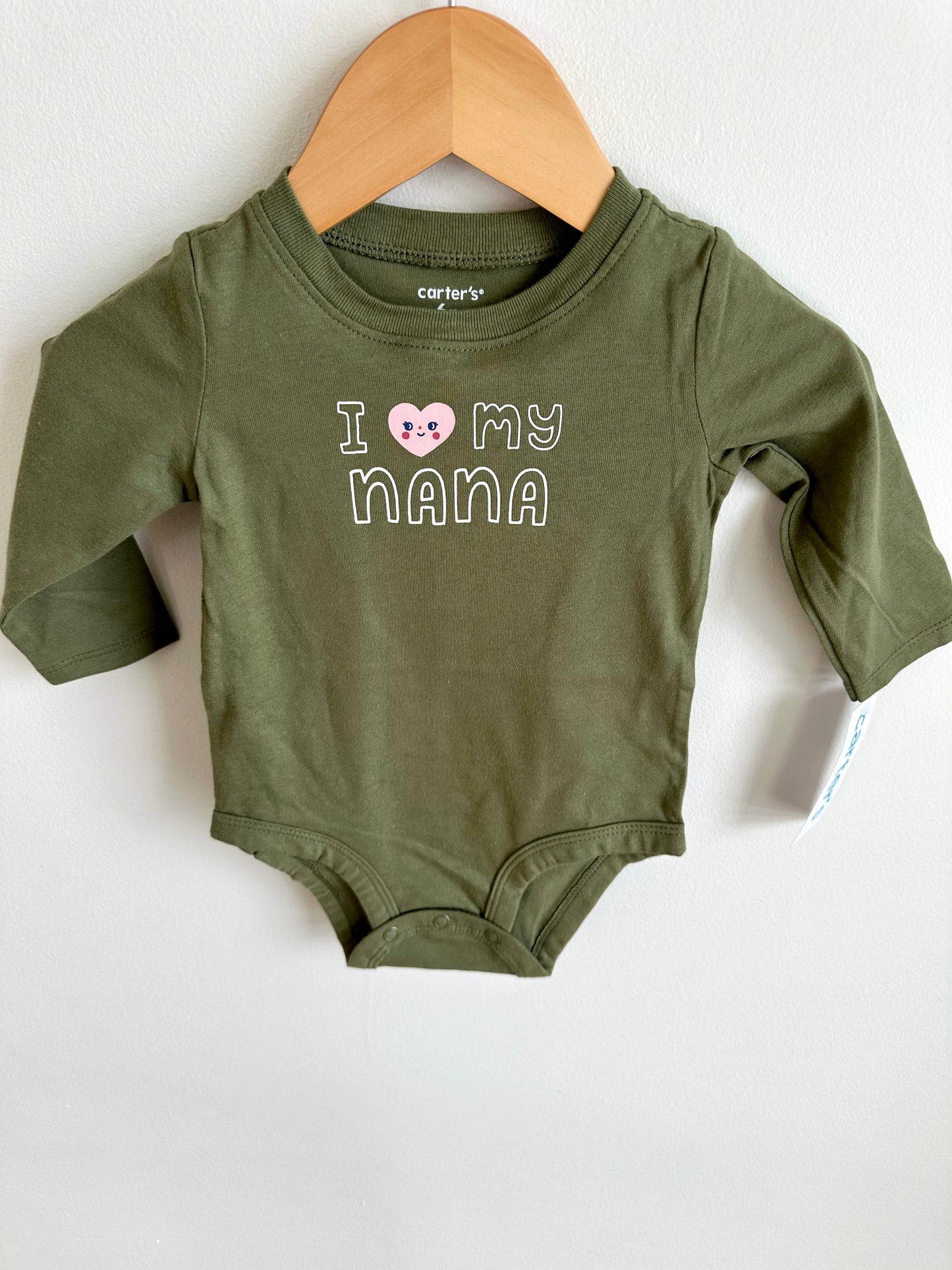 Love My Nana Bodysuit (With Tags) / 6m