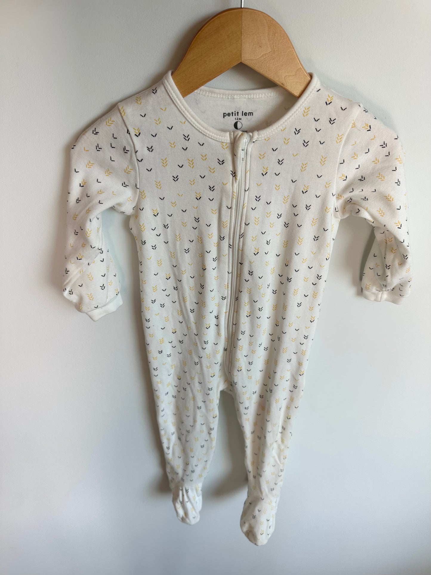 Petit Lem Patterned Sleeper / 12m