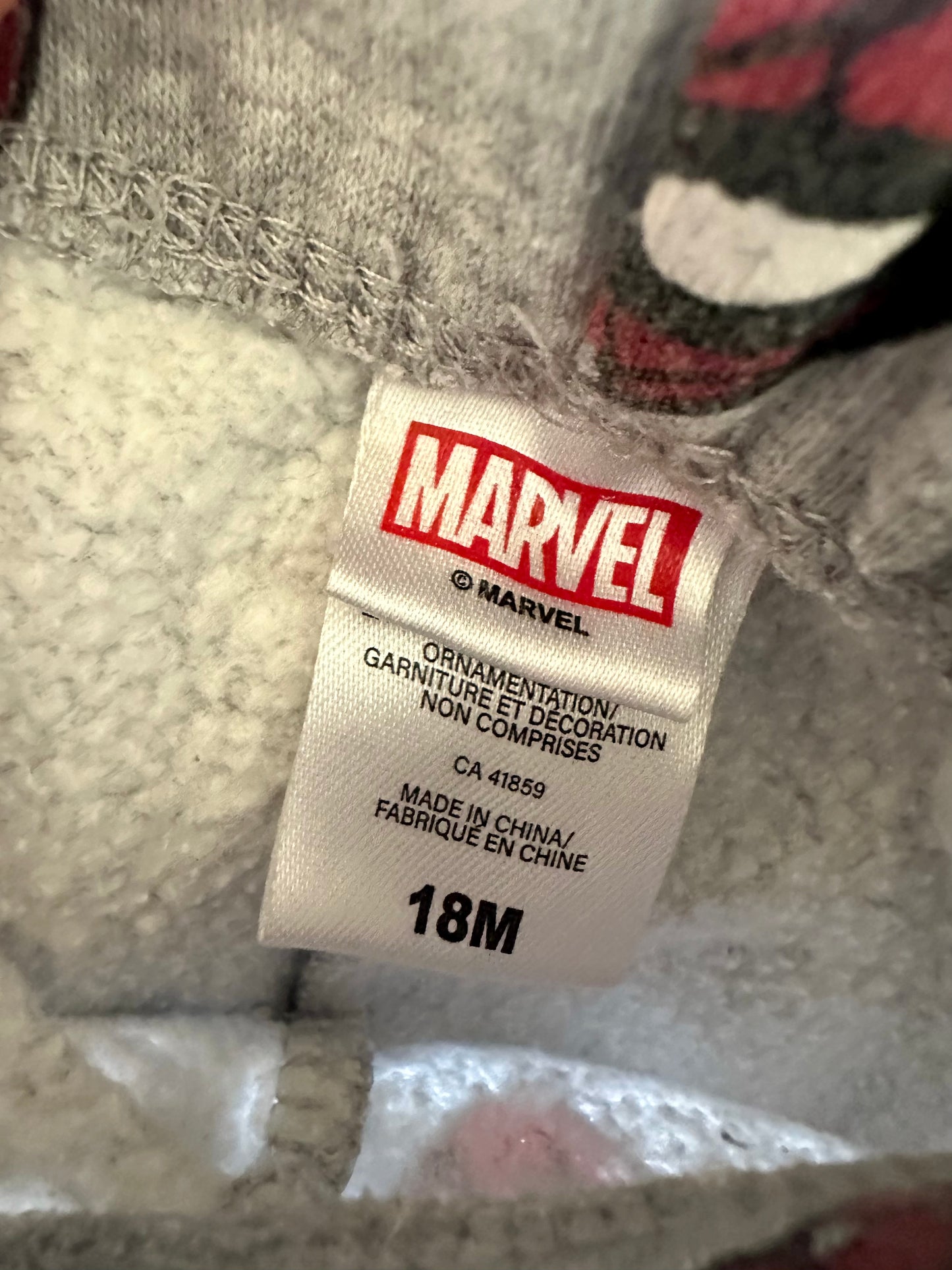 Spiderman Pattern Joggers / 18m