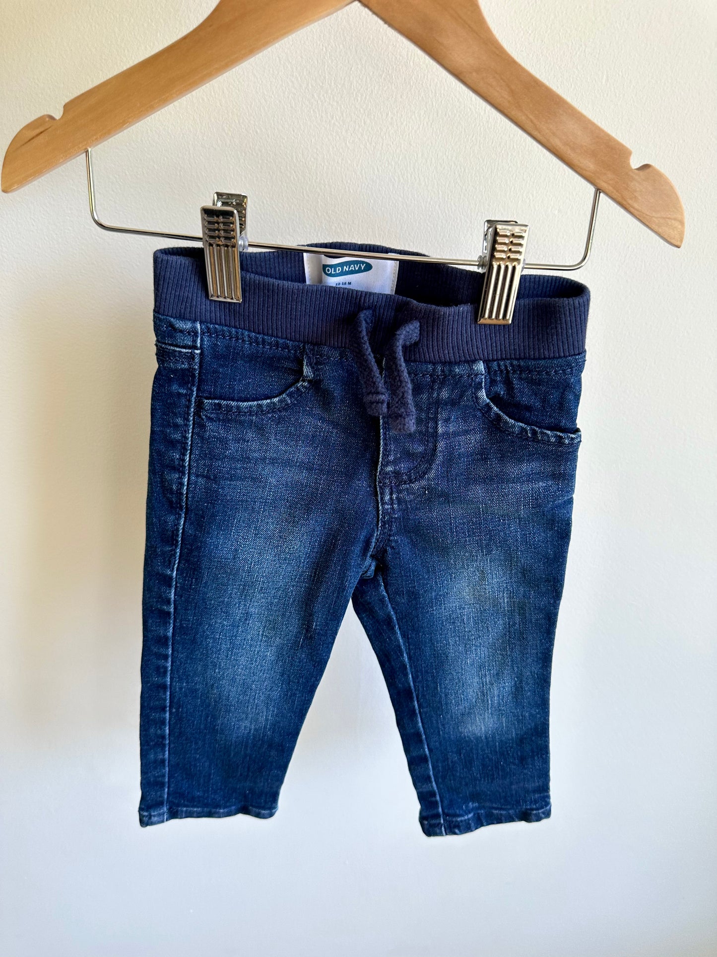 Blue Jeans with Elastic Band / 12-18m