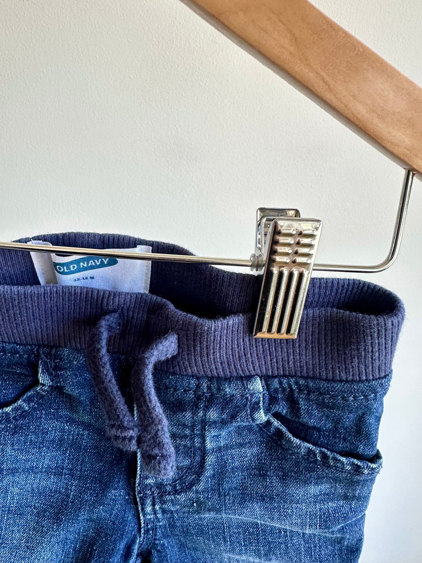 Blue Jeans with Elastic Band / 12-18m